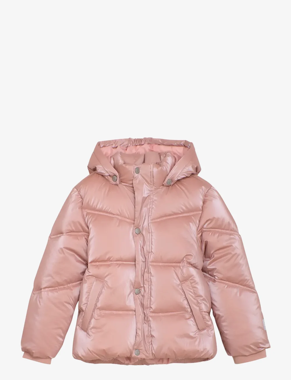 Minymo - Quilted Shiny Jacket - steppjacken - misty rose - 0