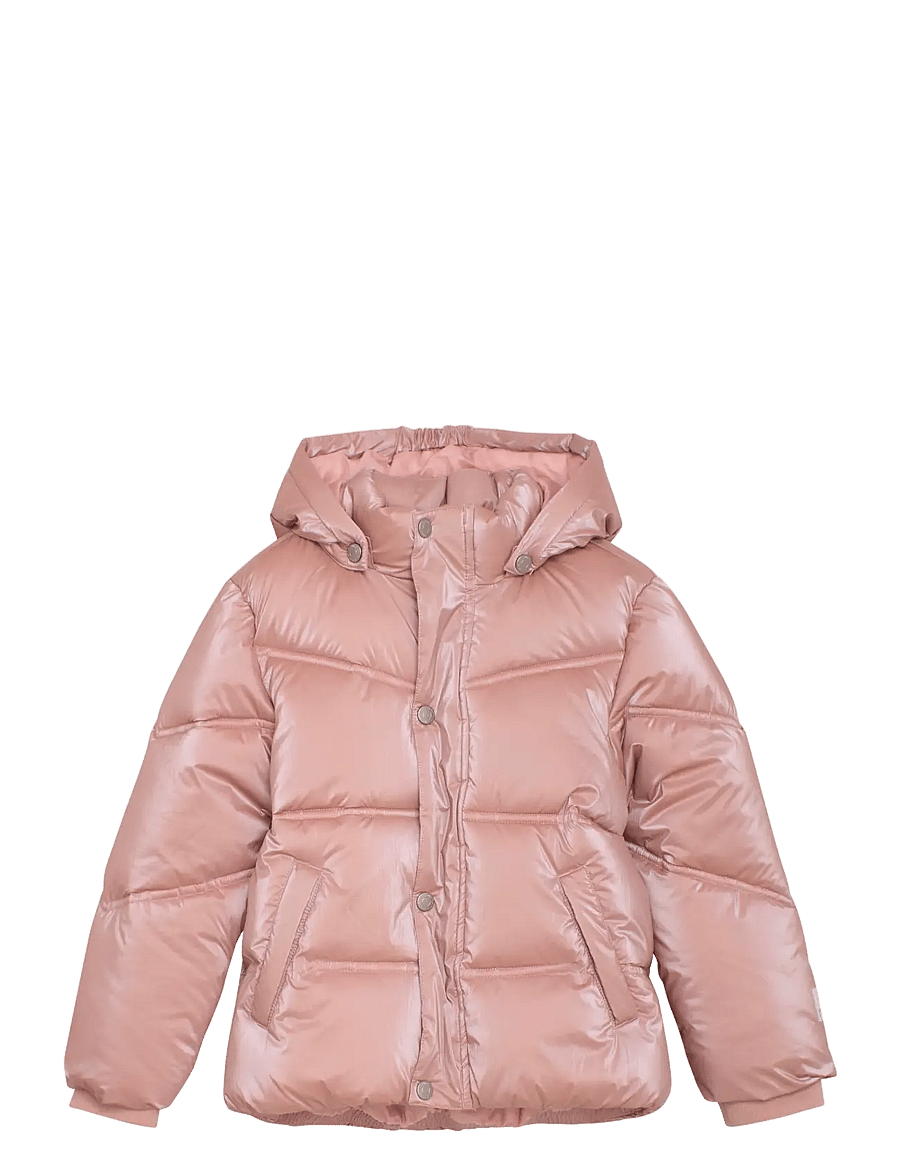 Minymo - Quilted Shiny Jacket - steppjacken - misty rose - 0