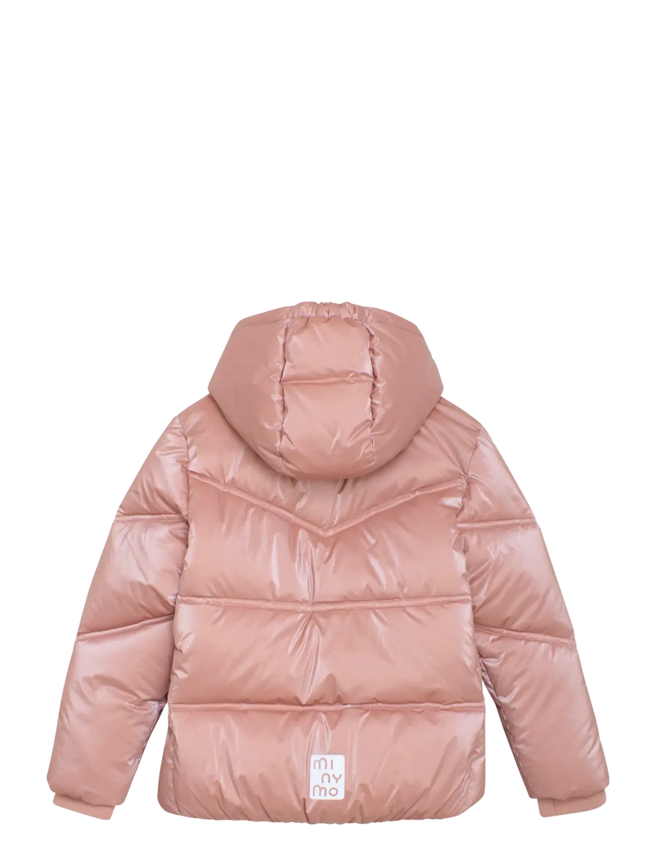 Minymo - Quilted Shiny Jacket - sügisjakid - misty rose - 1