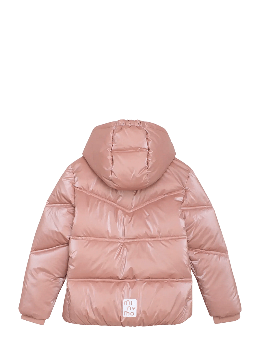 Minymo - Quilted Shiny Jacket - steppjacken - misty rose - 1