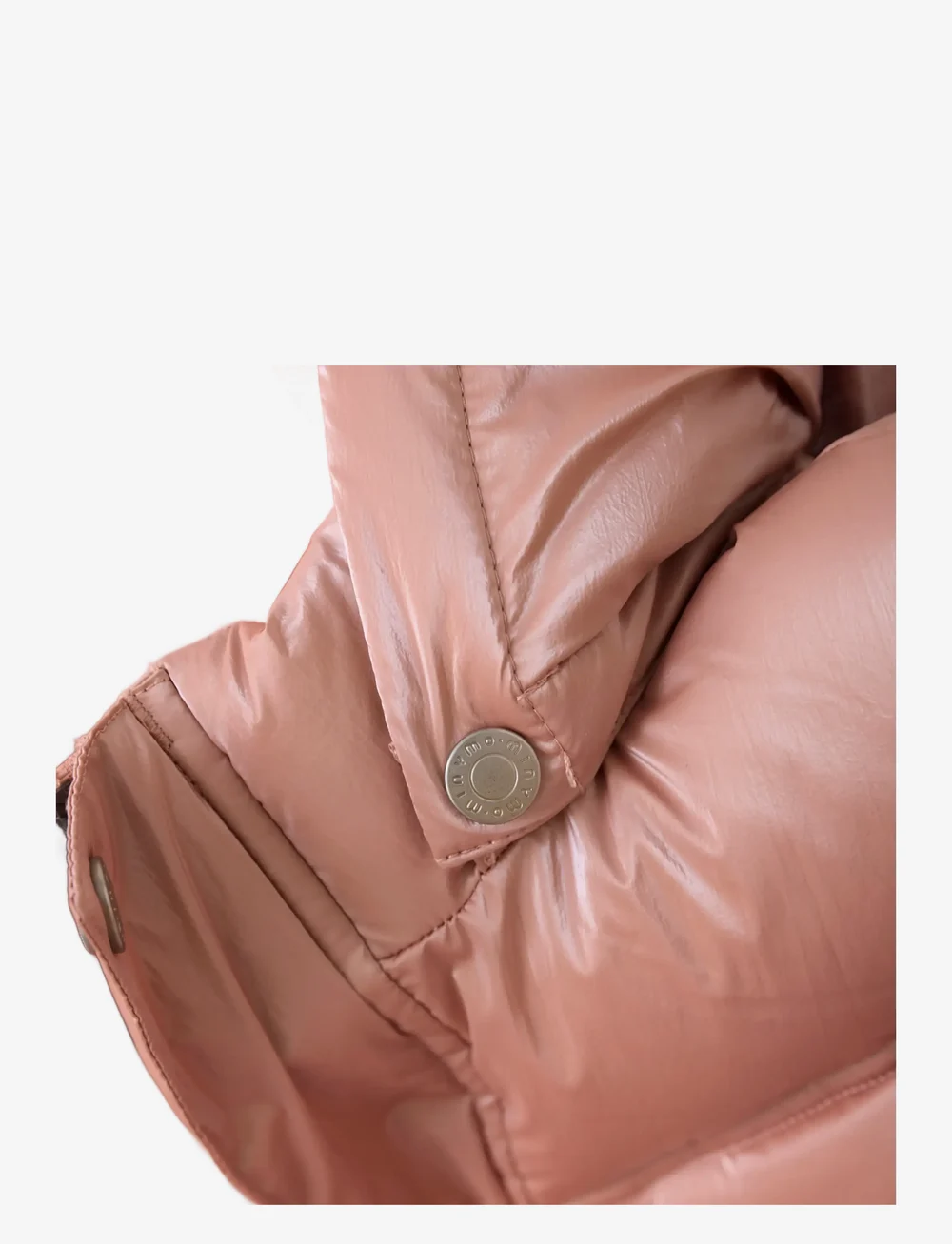 Minymo - Quilted Shiny Jacket - steppjacken - misty rose - 2