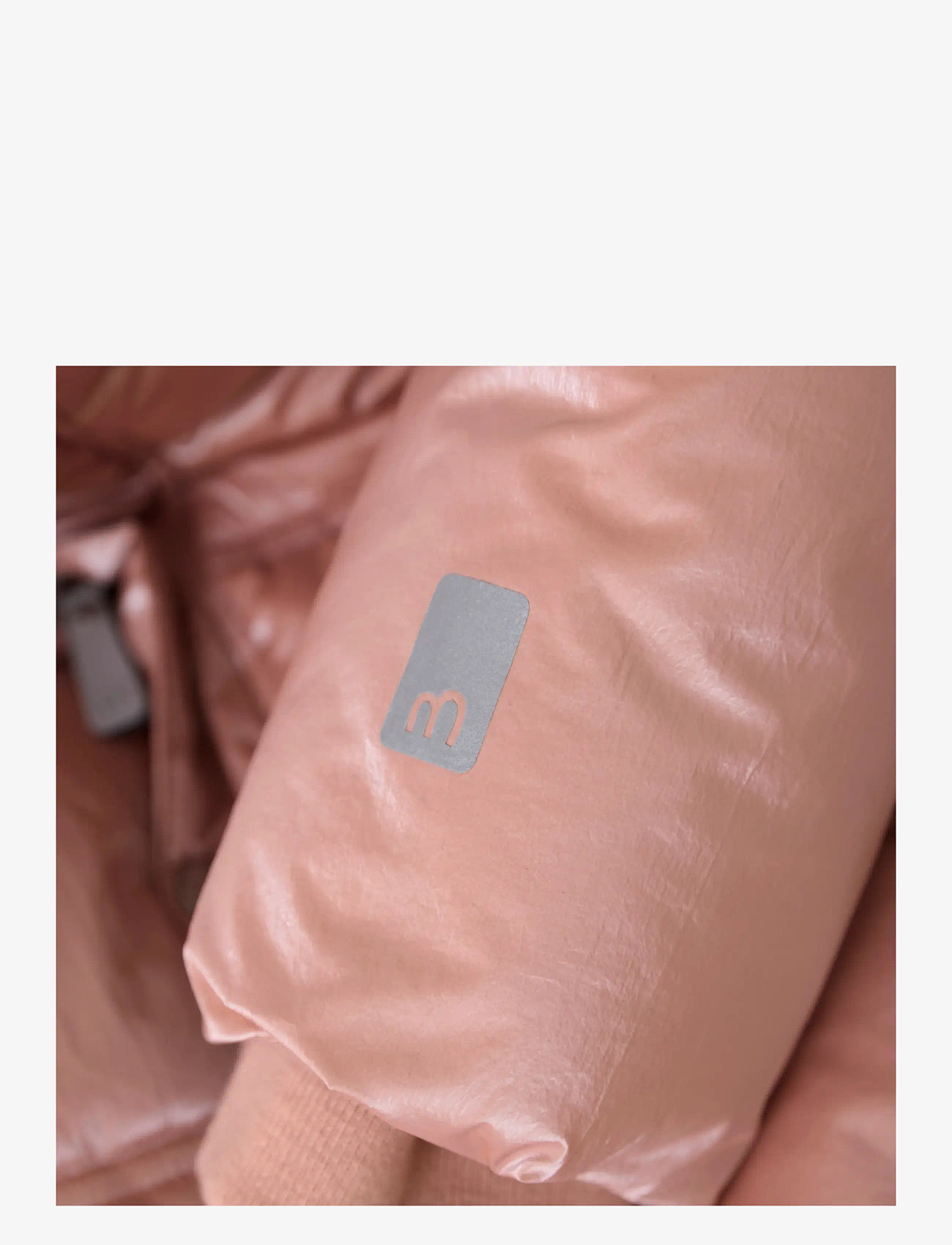 Minymo - Quilted Shiny Jacket - sügisjakid - misty rose - 3