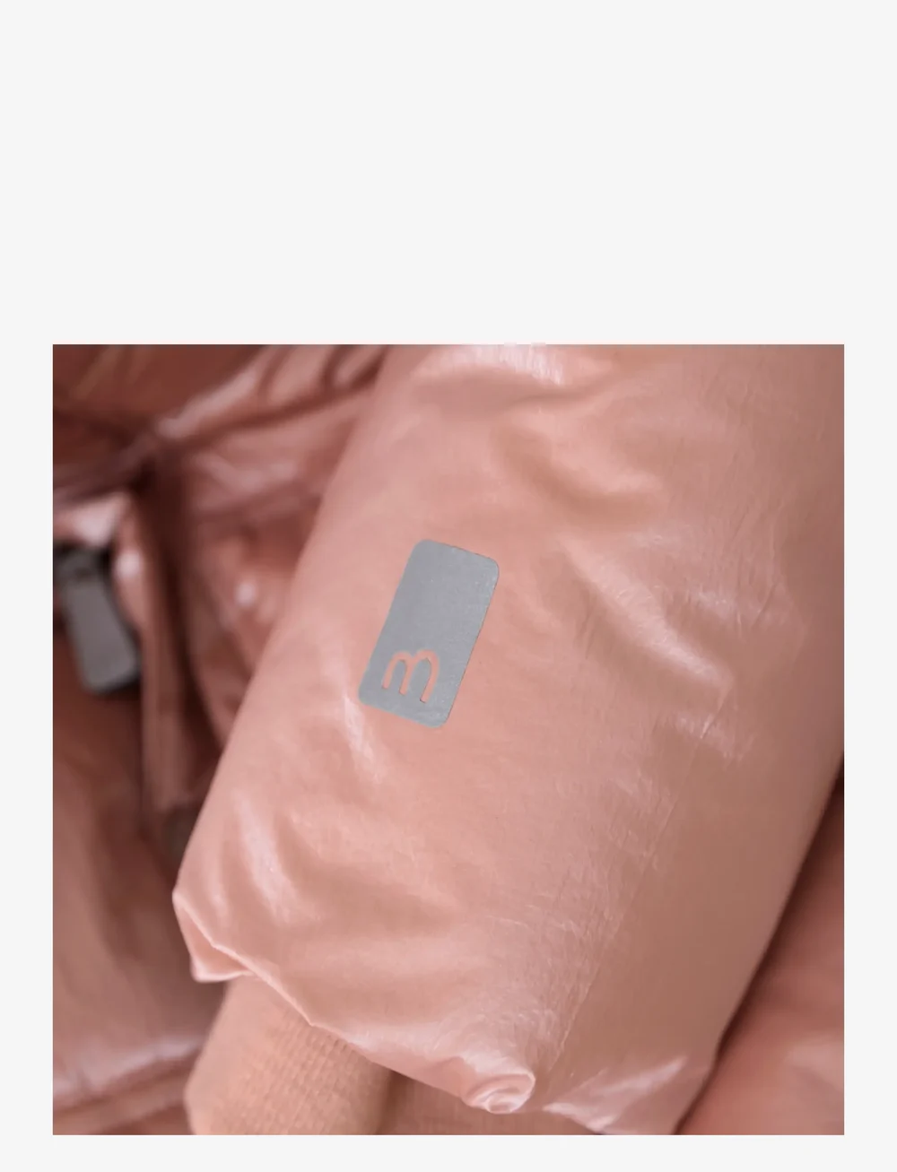 Minymo - Quilted Shiny Jacket - steppjacken - misty rose - 3