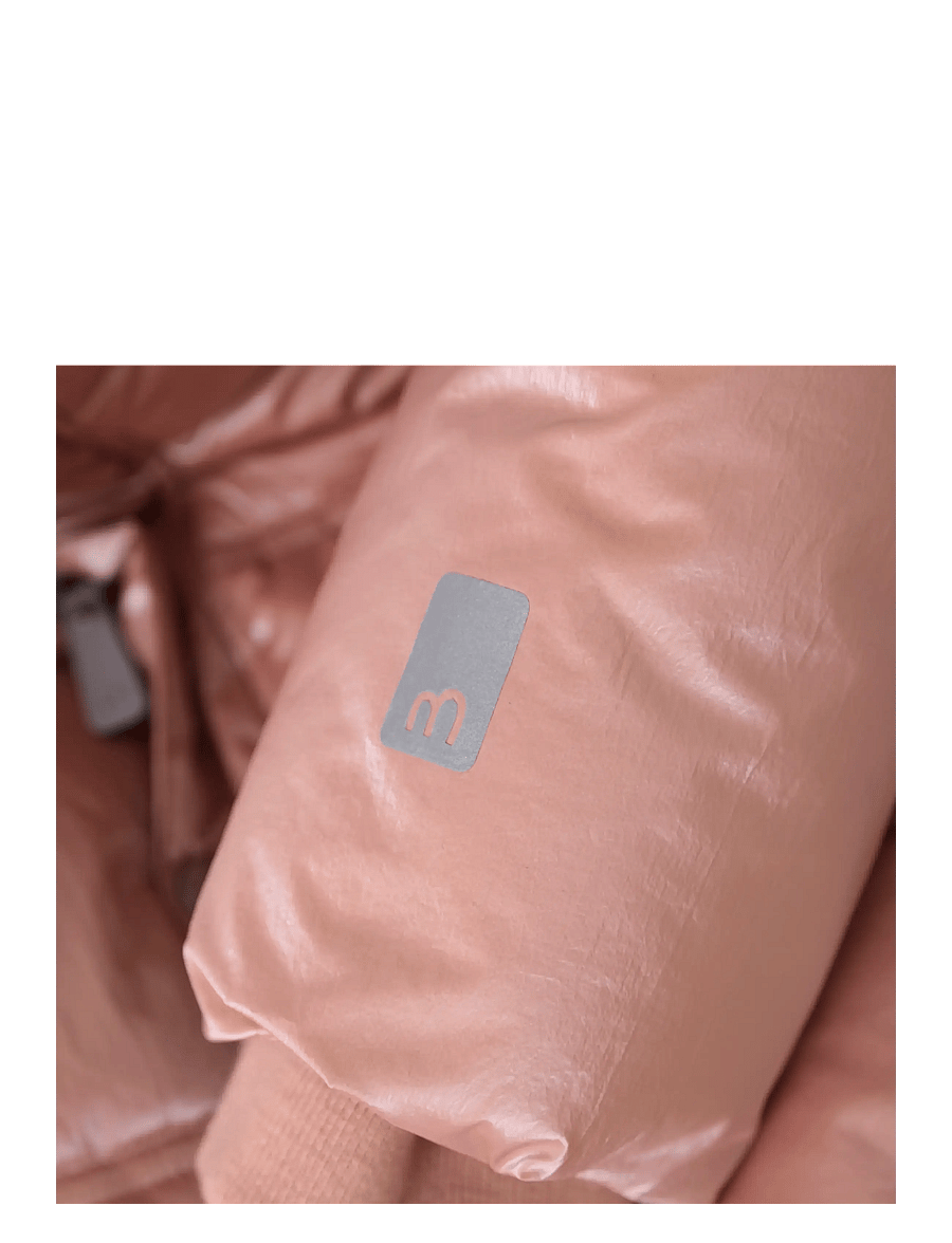 Minymo - Quilted Shiny Jacket - steppjacken - misty rose - 3