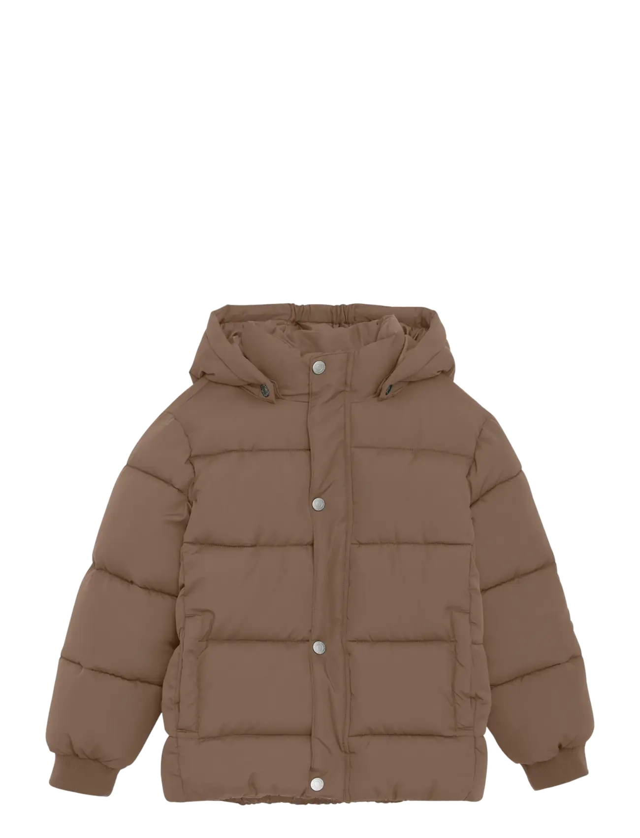 MINYMO Quilted Jacke Solid Braun - 116 - Kinder