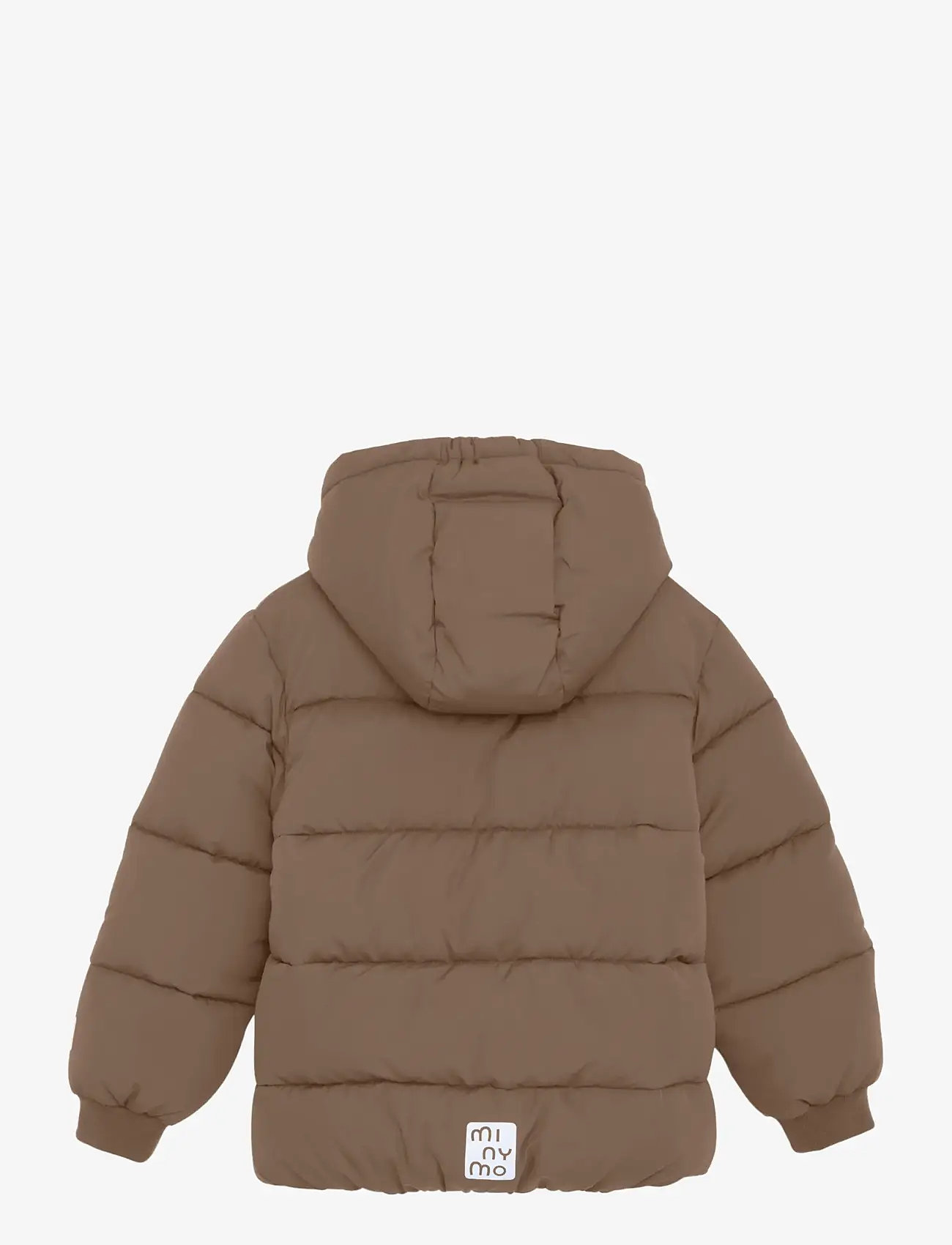 Minymo - Quilted Jacket Solid - dunjackor & fodrade jackor - caribou - 2