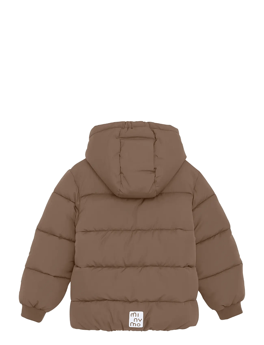 Minymo - Quilted Jacket Solid - winterjas - caribou - 2