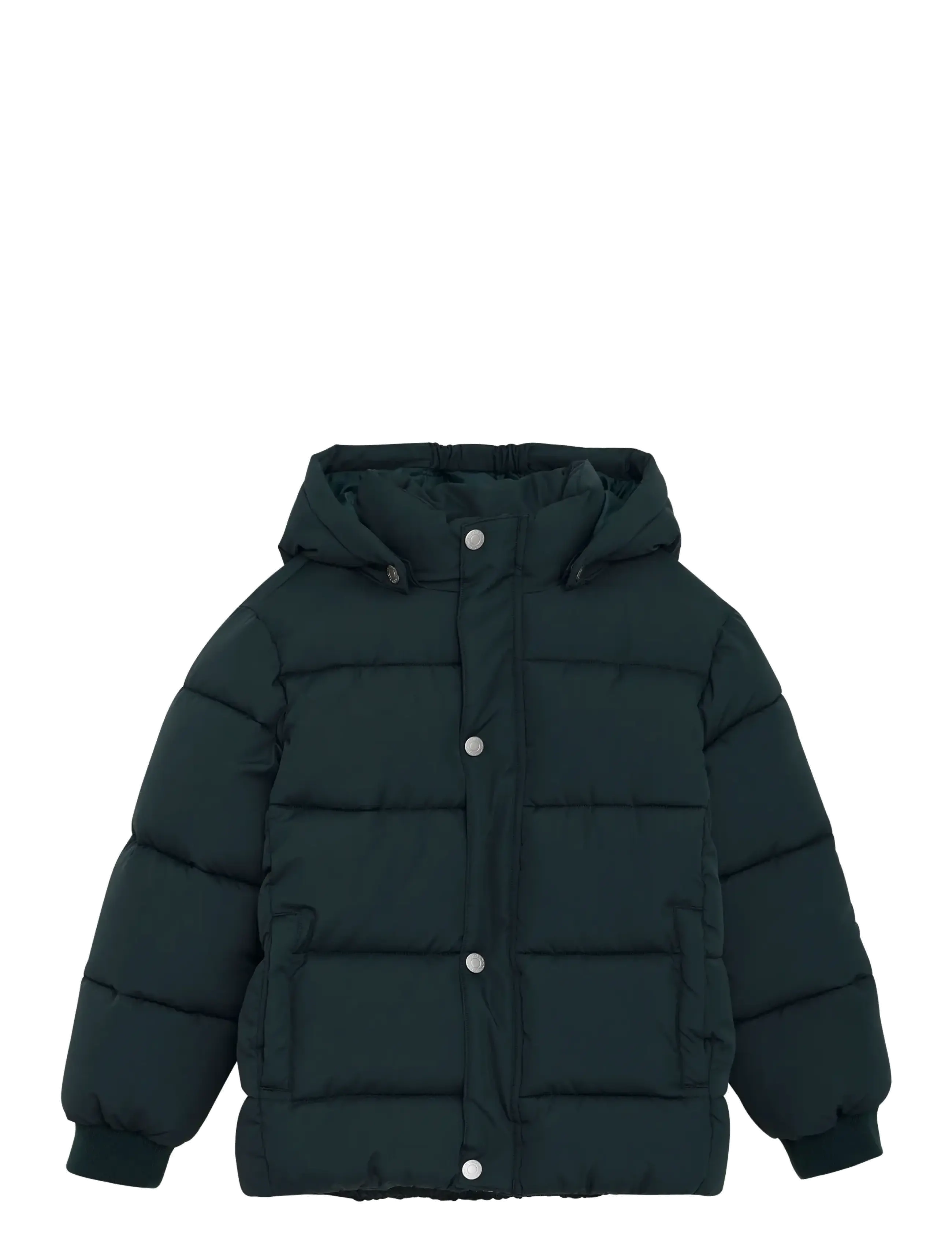 Quilted Jacket Solid - DARKEST SPRUCE