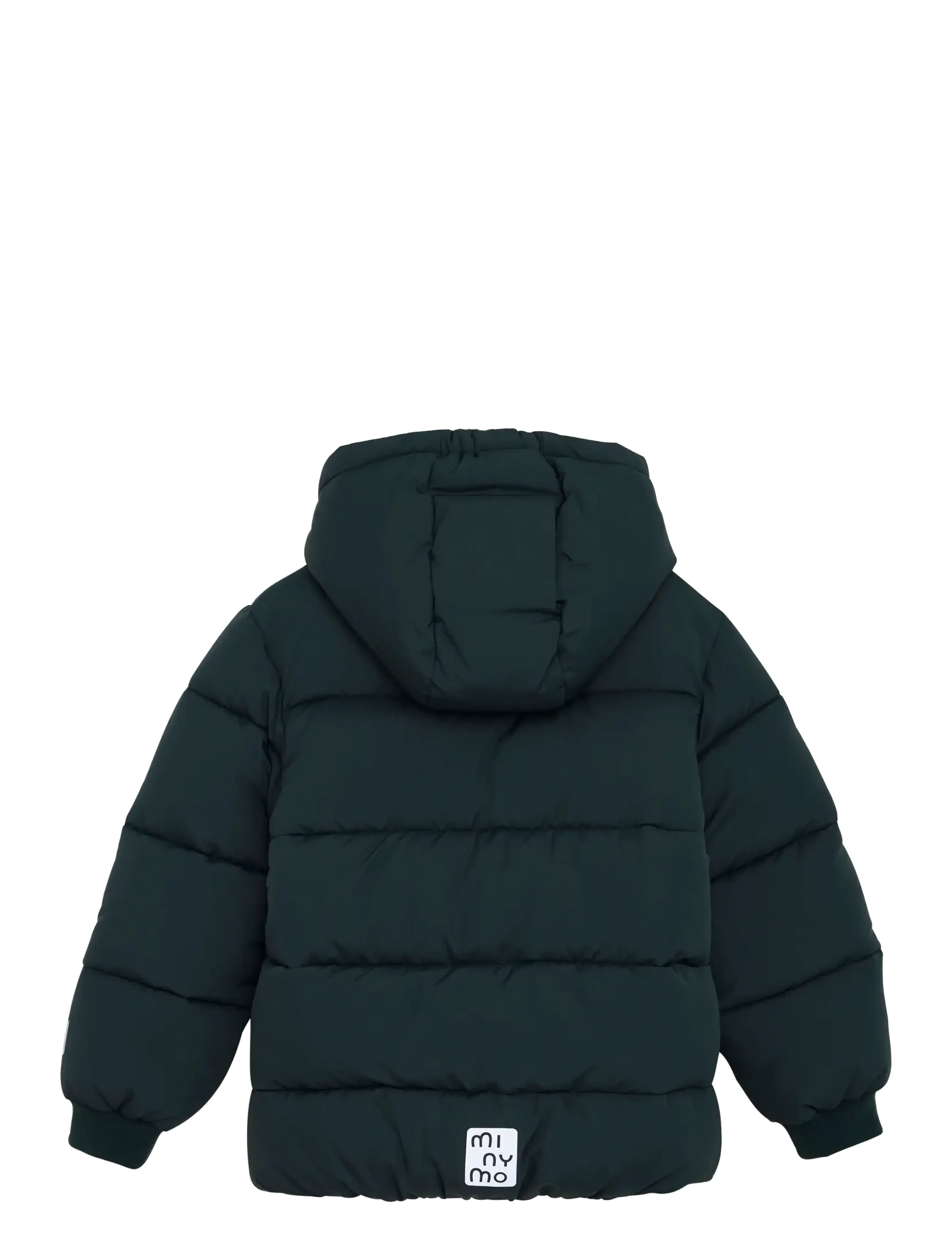 Minymo - Quilted Jacket Solid - dunjackor & fodrade jackor - darkest spruce - 1