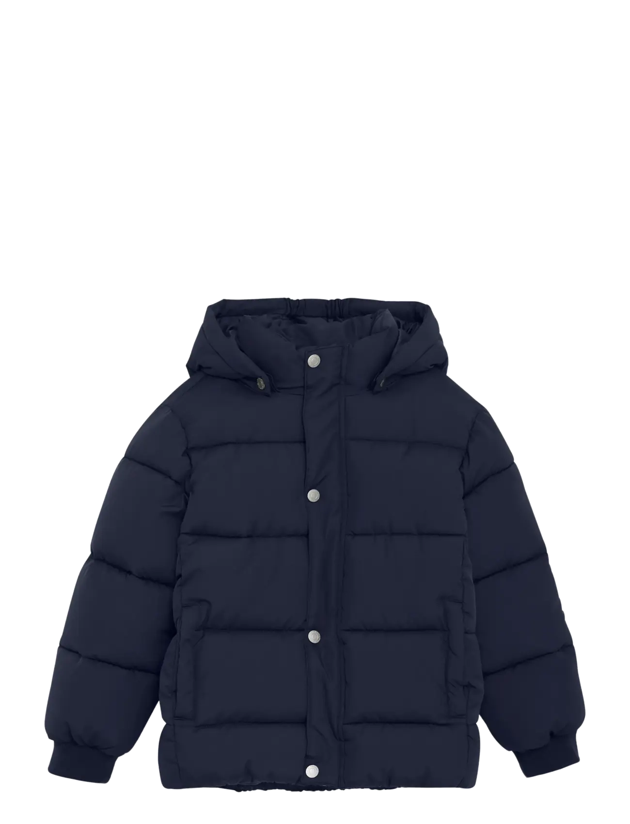 Minymo Quilted Jacket Solid, 116, Jackets & Coats, Marineblau - Jackets, Kinder