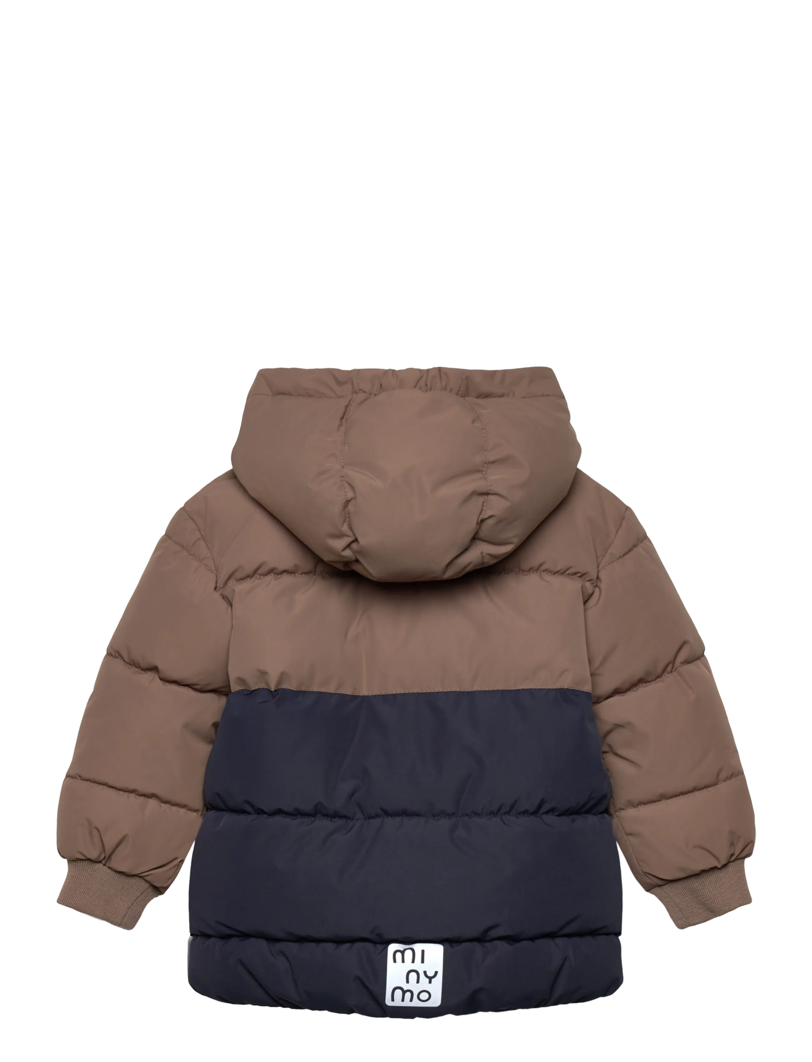 Minymo - Quilted Jacket Colorblock - efterårsjakker - caribou - 2