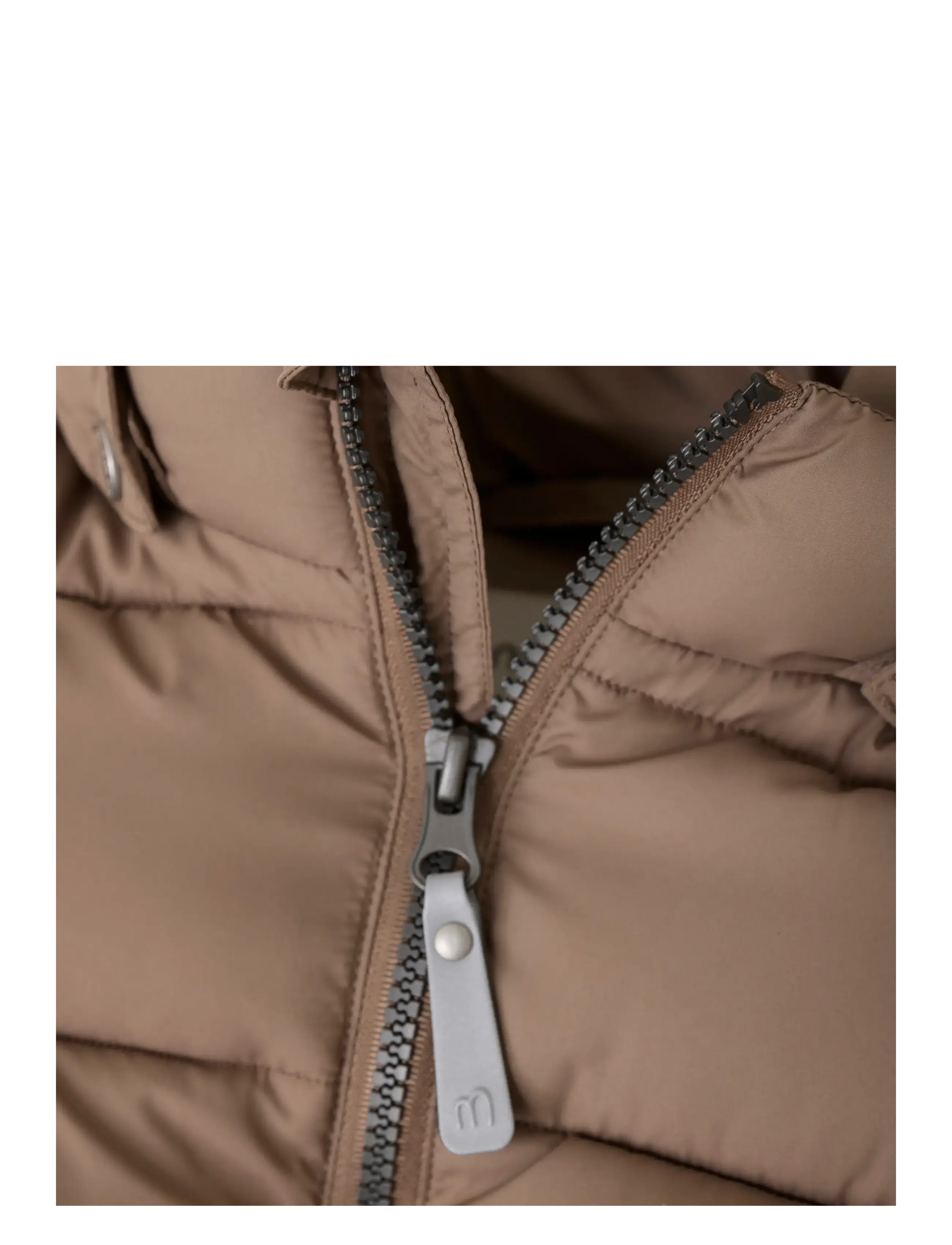 Minymo - Quilted Jacket Colorblock - efterårsjakker - caribou - 3