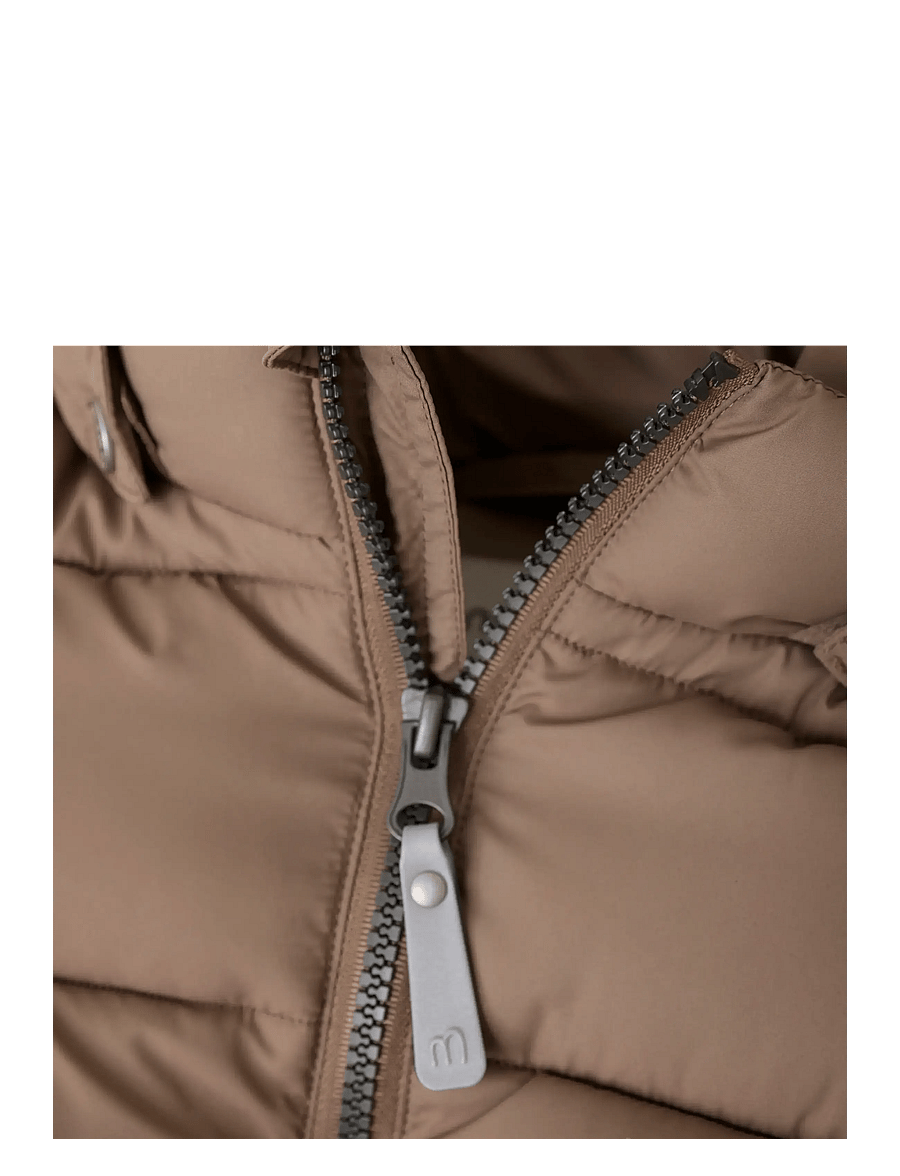 Minymo - Quilted Jacket Colorblock - quilted jassen - caribou - 3
