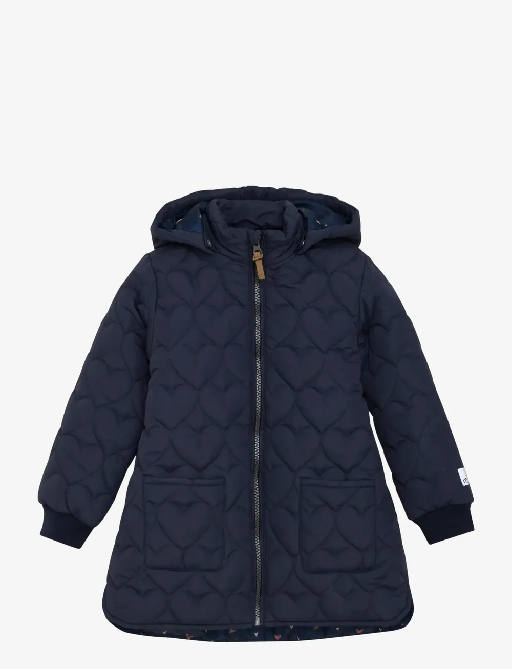 Minymo - Quilted Long Jacket - steppjacken - parisian night - 0