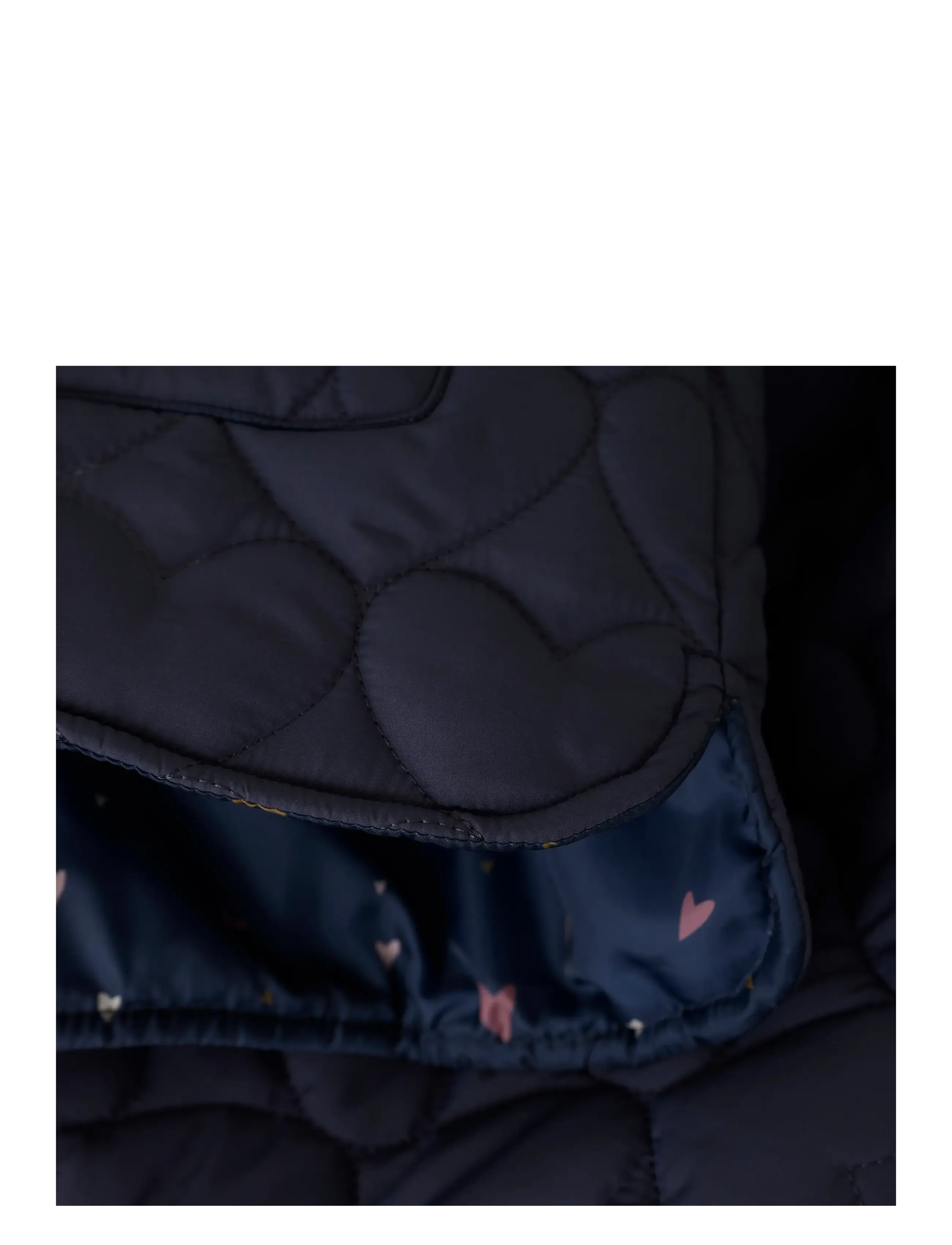 Minymo - Quilted Long Jacket - herbstjacken - parisian night - 3