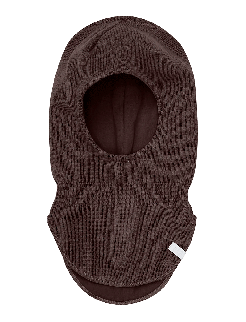 Minymo - Balaclava Knit - vinter tilbehør - bracken - 1