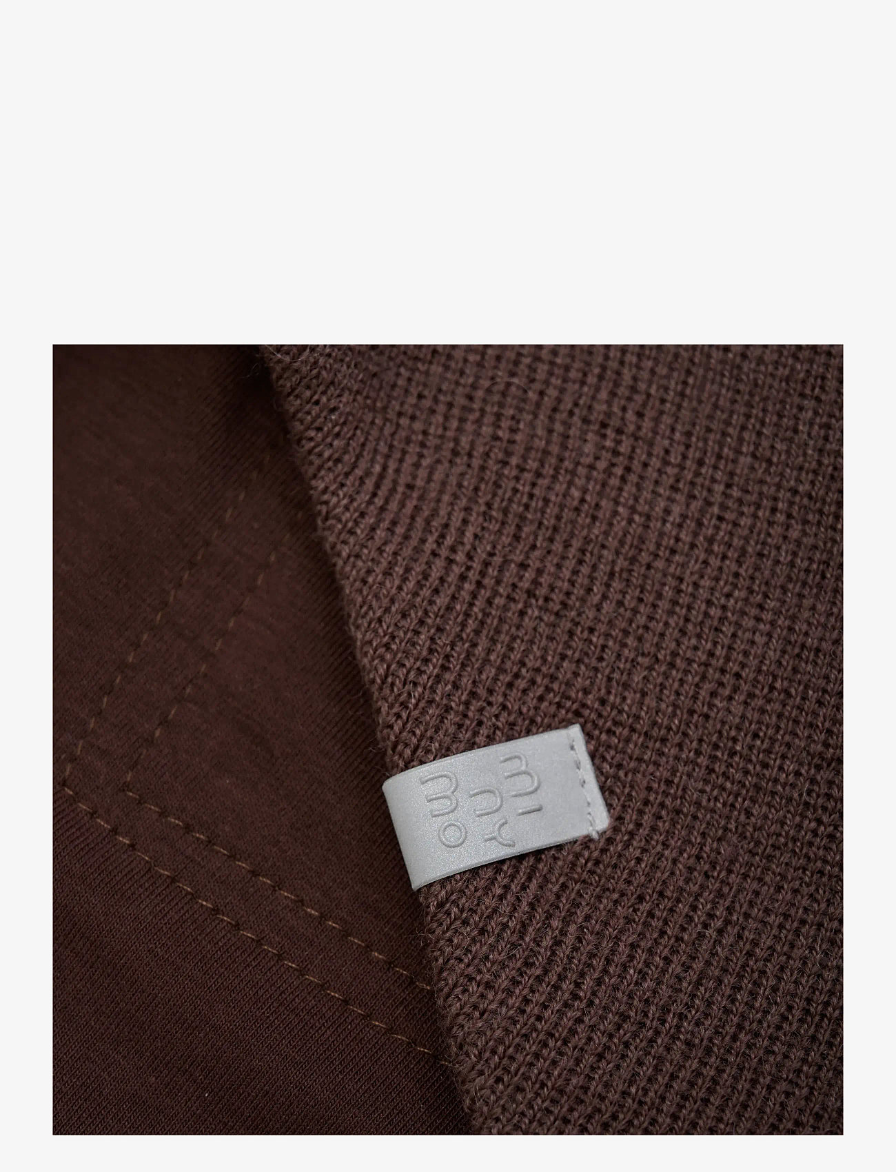 Minymo - Hat w. detachable fake fur - beanies - bracken - 2