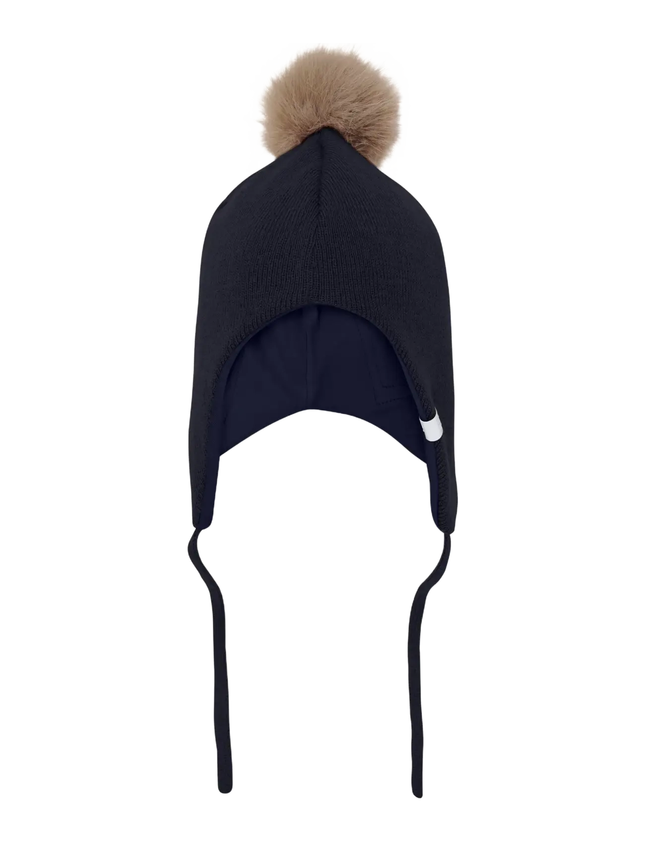 Minymo - Hat w. detachable fake fur - beanies - parisian night - 2