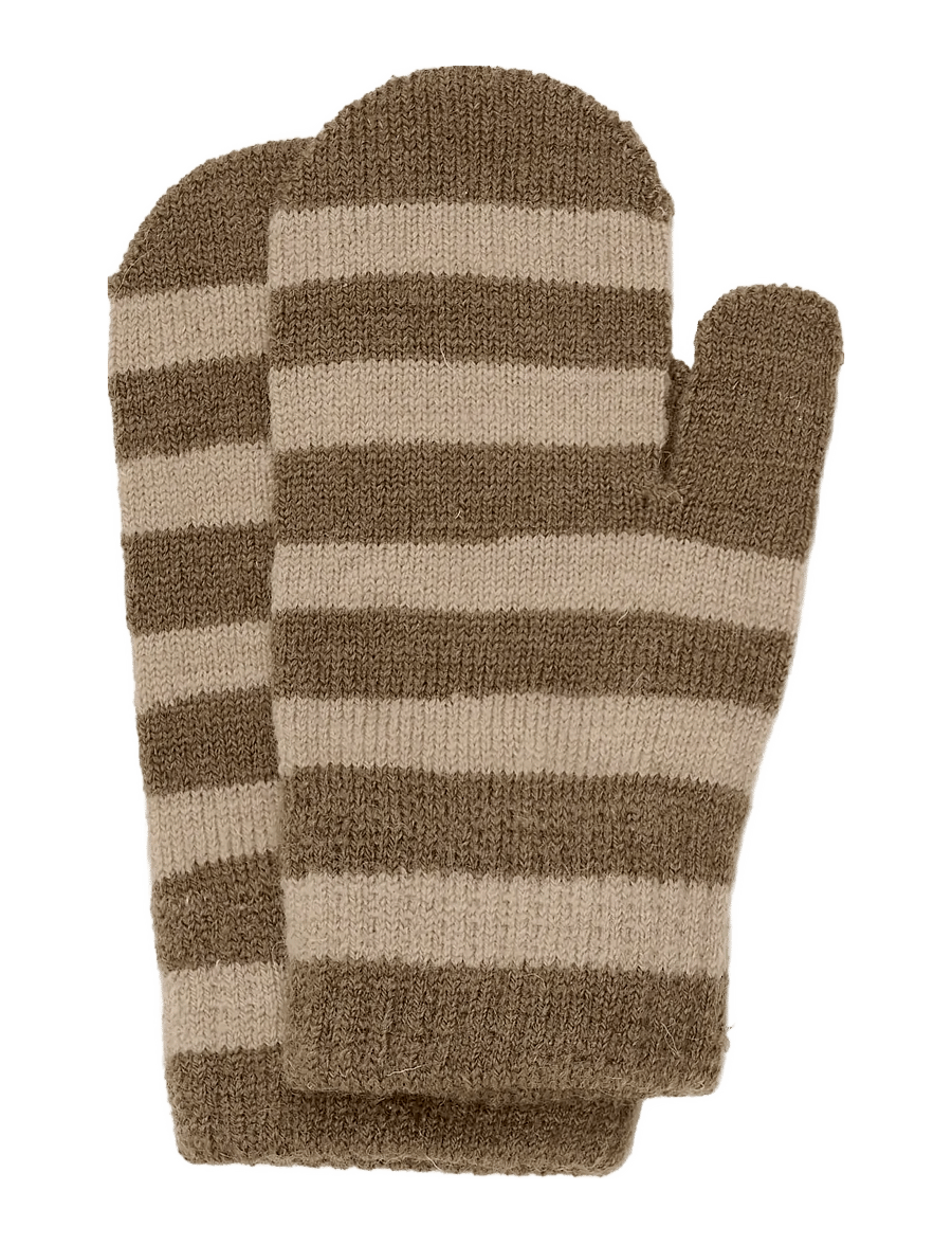 Minymo - Magic mittens knit 3-pack - handschuhe - caribou - 1