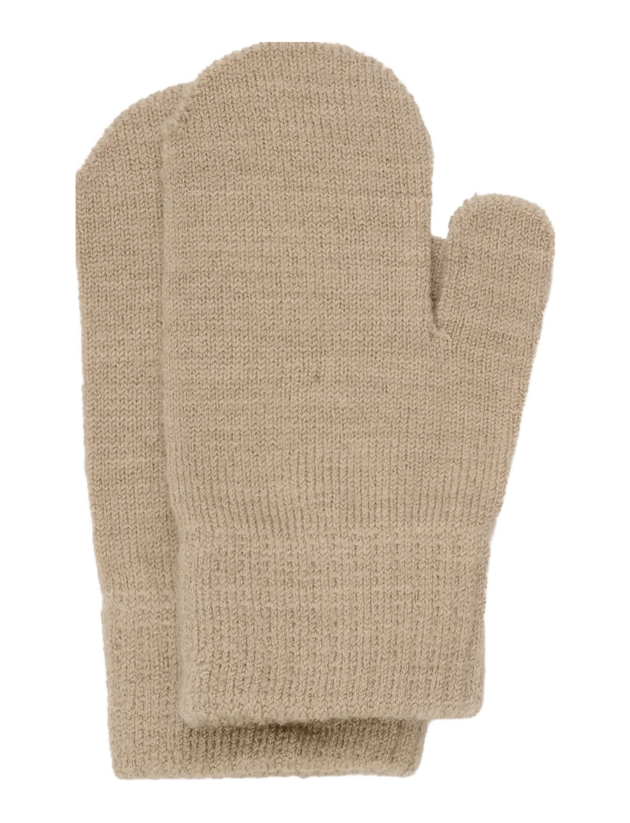 Minymo - Magic mittens knit 3-pack - handschuhe - caribou - 2