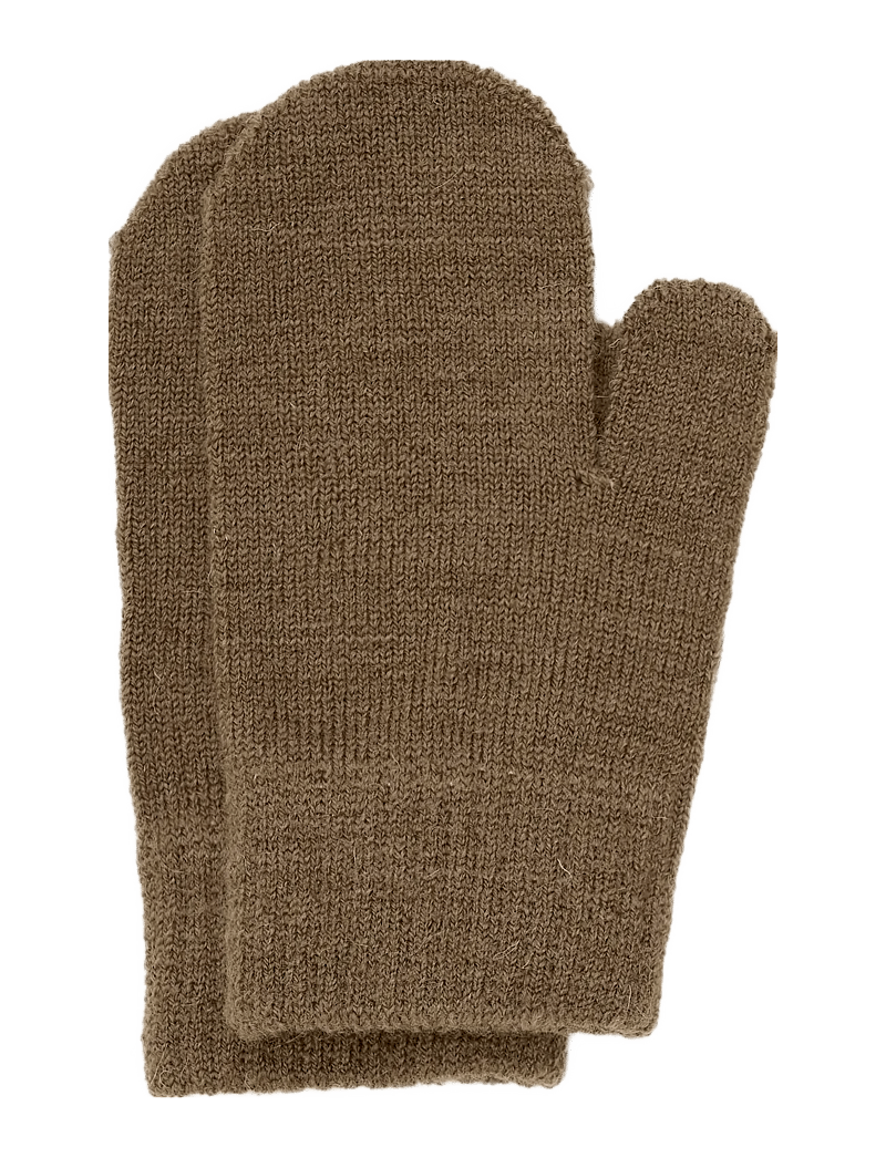 Minymo - Magic mittens knit 3-pack - vantar - caribou - 3