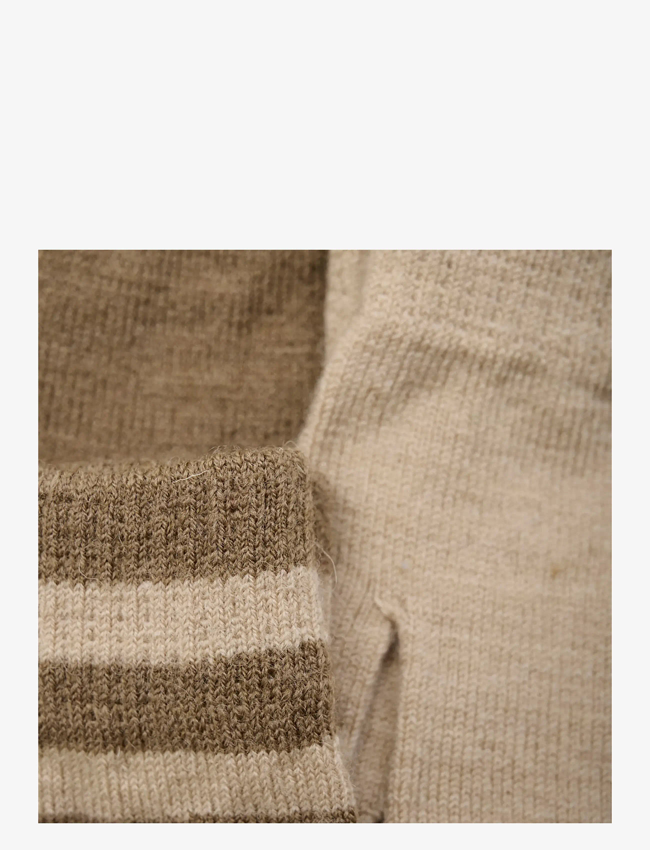 Minymo - Magic mittens knit 3-pack - accessoires - caribou - 4