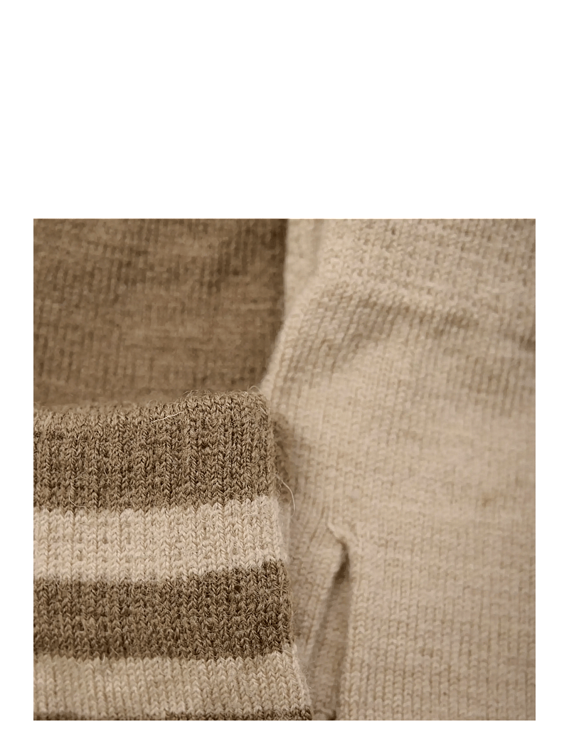 Minymo - Magic mittens knit 3-pack - vantar - caribou - 4