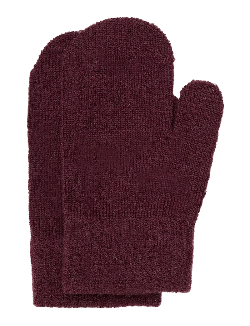 Minymo - Magic mittens knit 3-pack - handsker - catawba grape - 2