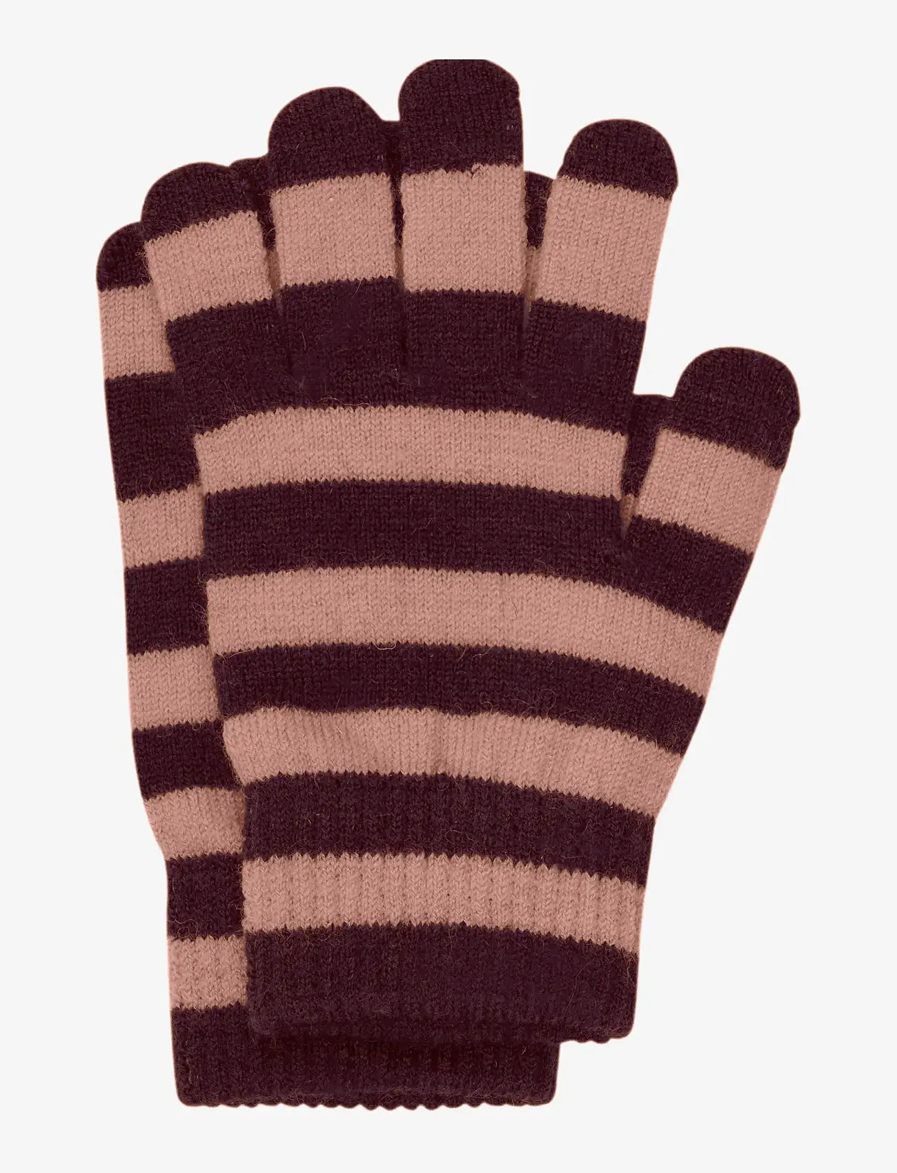 Minymo - Magic gloves knit 3-pack - handsker - catawba grape - 1