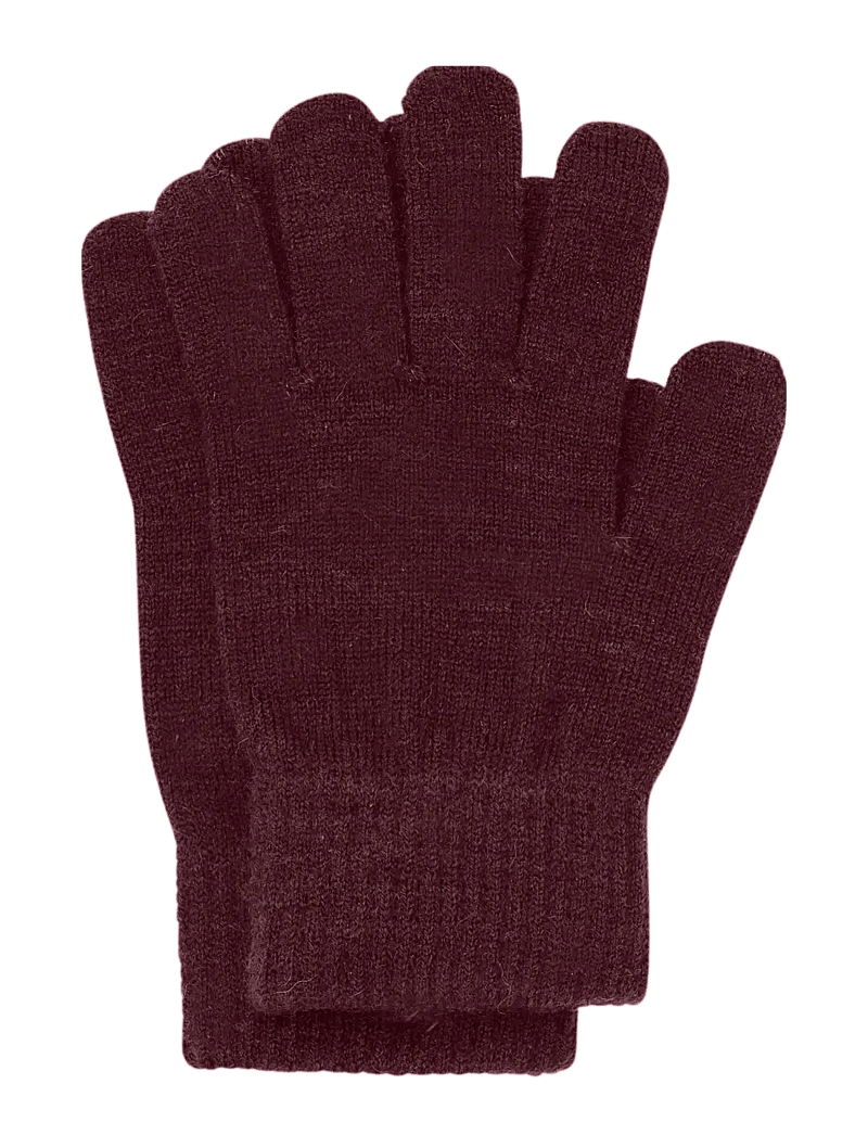 Minymo - Magic gloves knit 3-pack - handsker - catawba grape - 3