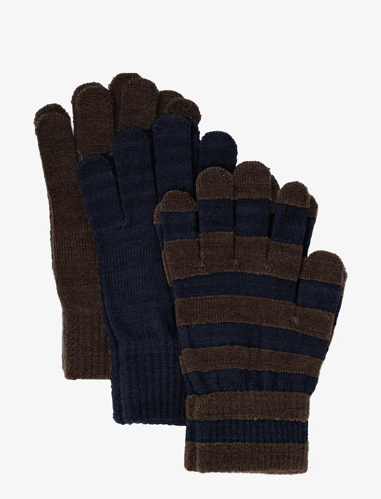 Minymo - Magic gloves knit 3-pack - accessoires - parisian night - 0