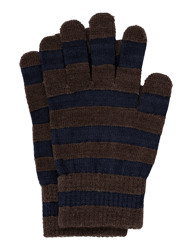 Minymo - Magic gloves knit 3-pack - kindad - parisian night - 1