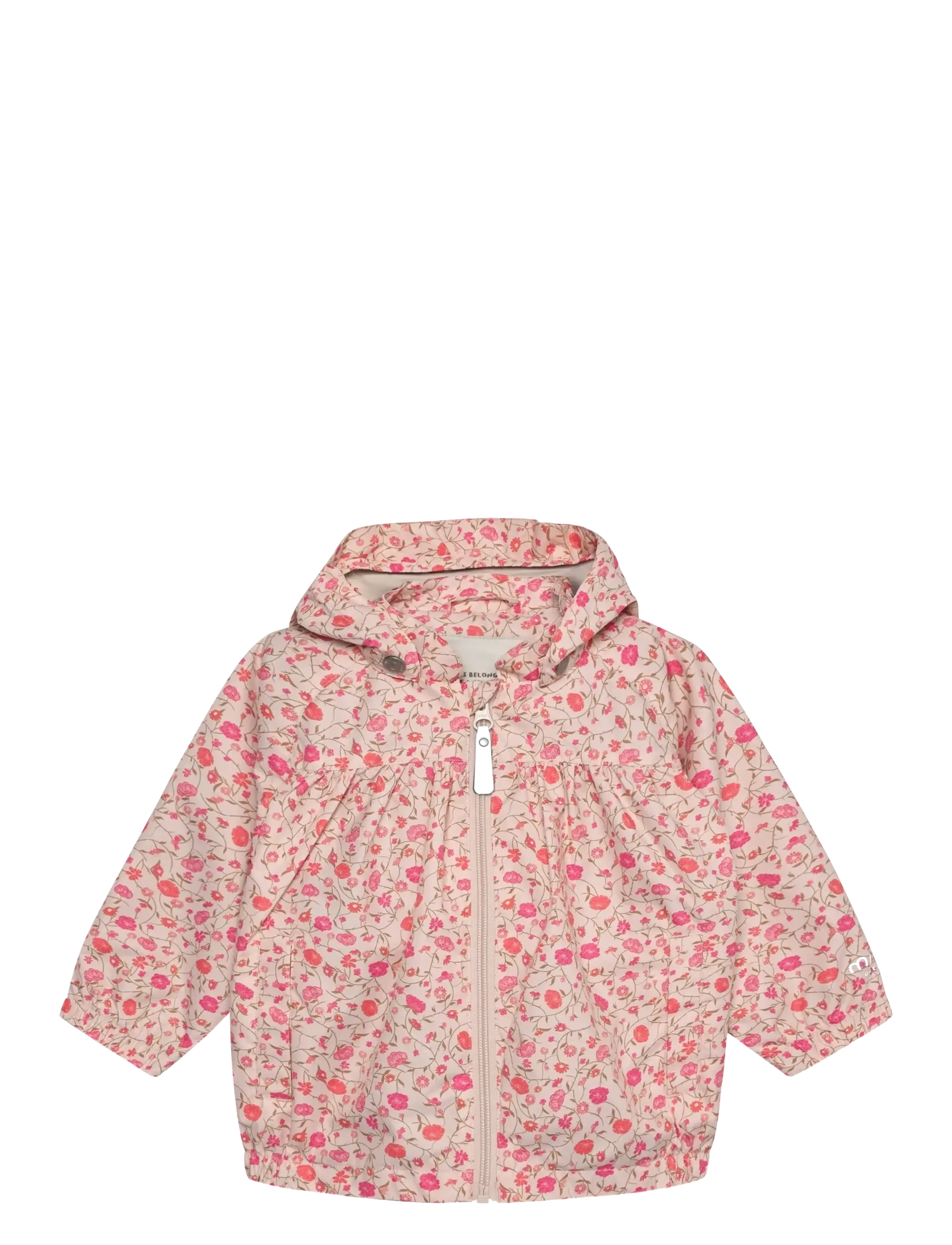 Minymo Baby Jacket -  AOP - Ytterkläder - PEACH WHIP / pink/rose