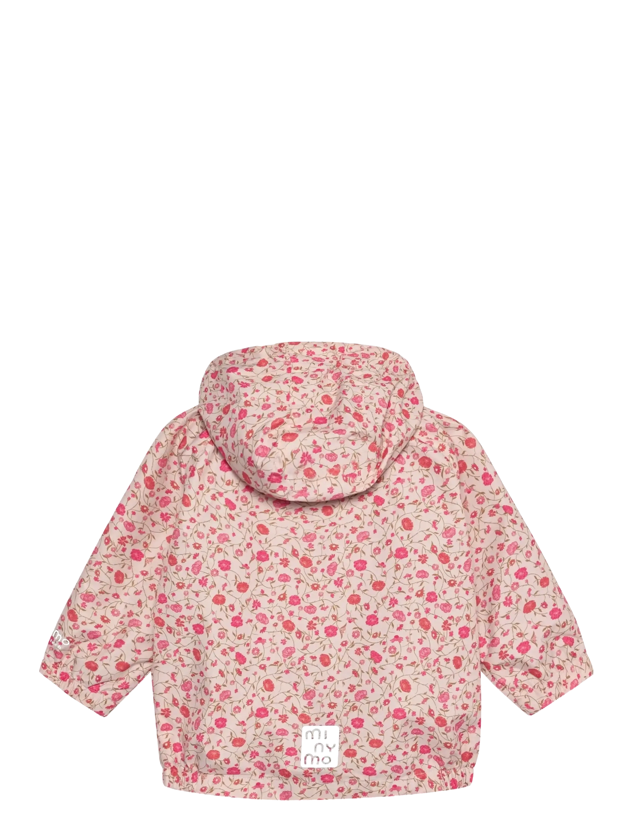 Minymo - Baby Jacket -  AOP - efterårsjakker - peach whip - 2