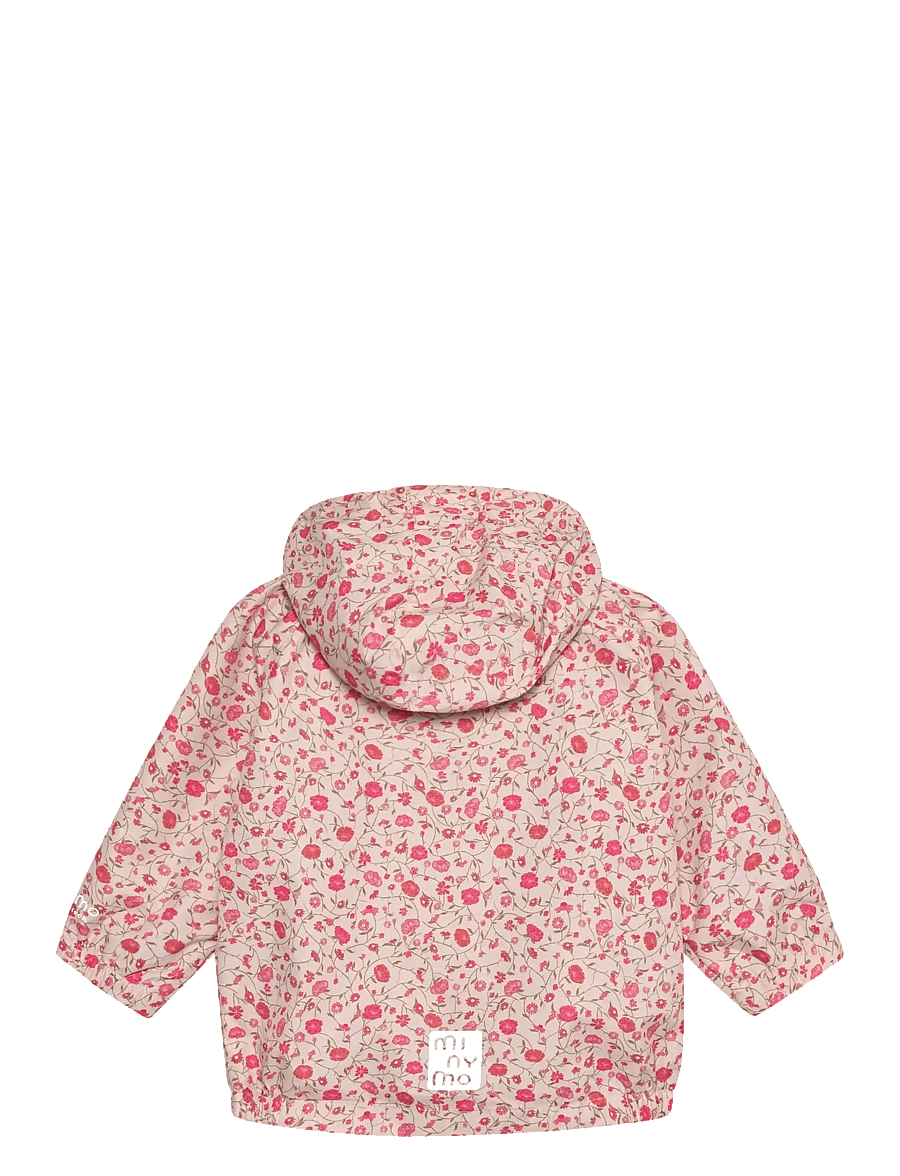 Minymo - Baby Jacket - AOP - vindjakker - peach whip - 2