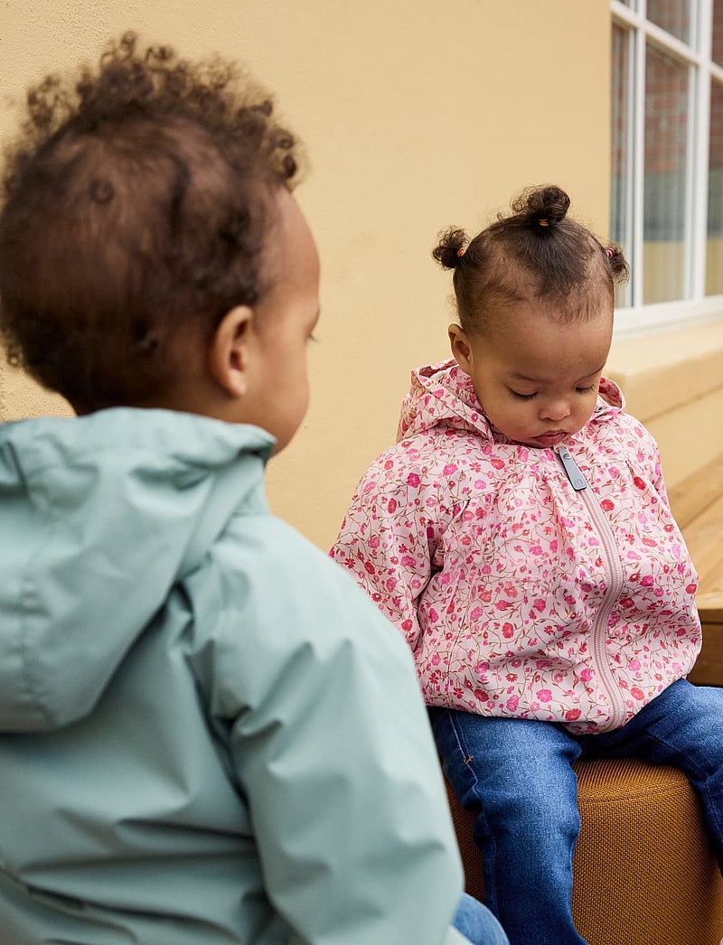 Minymo - Baby Jacket - AOP - tuulejoped - peach whip - 0