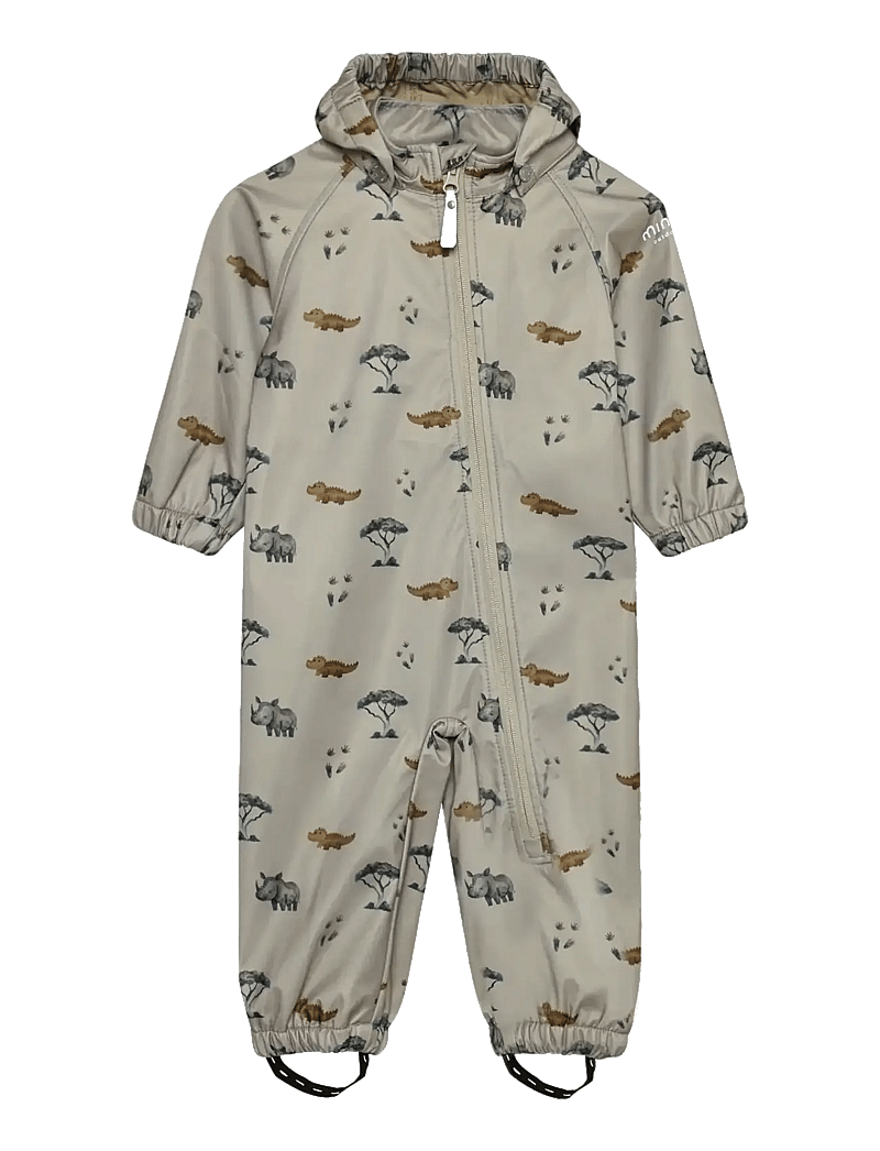 Minymo - Softshell Suit AOP - softshell-overalls - crockery - 1