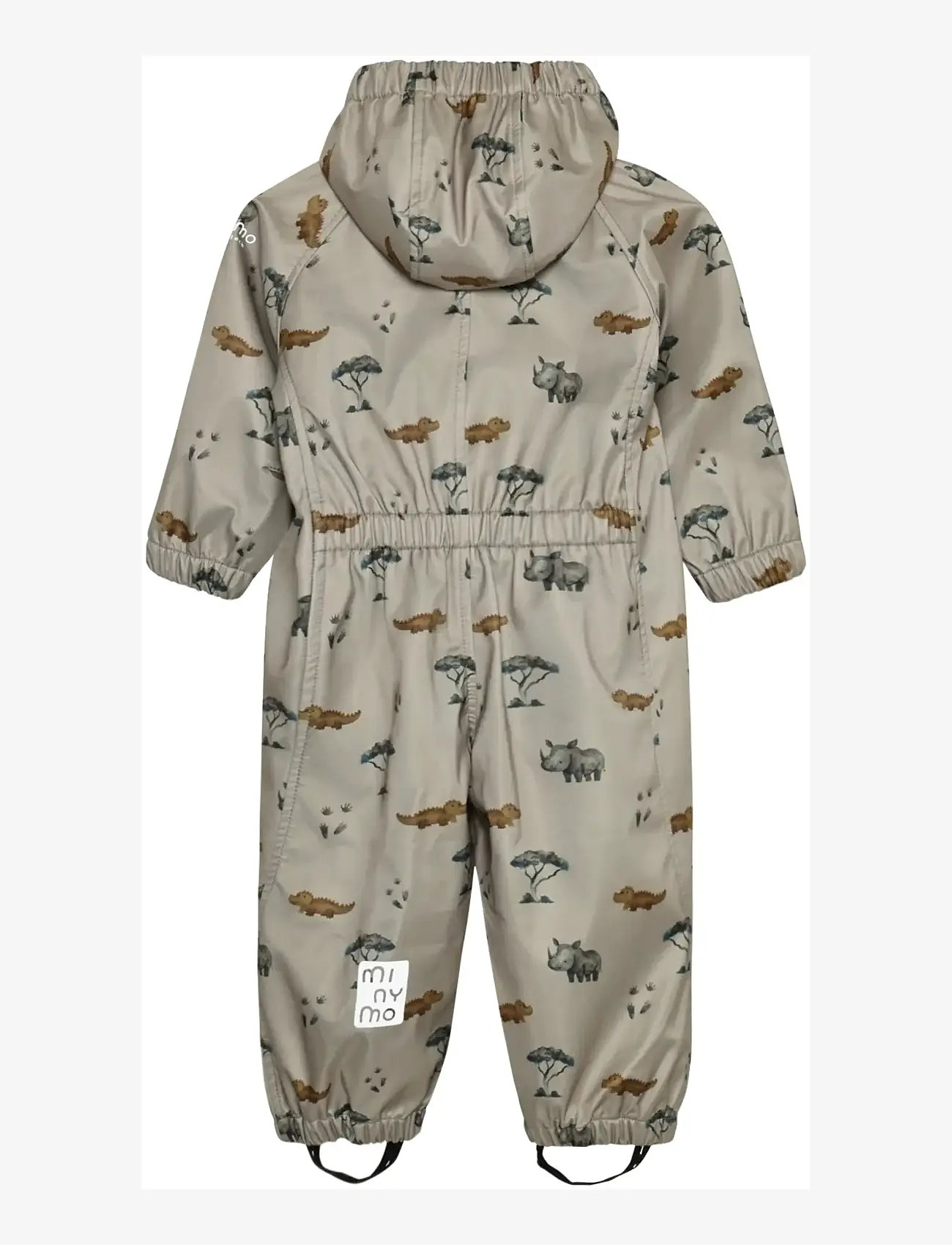 Minymo - Softshell Suit AOP - shell coveralls - crockery - 2