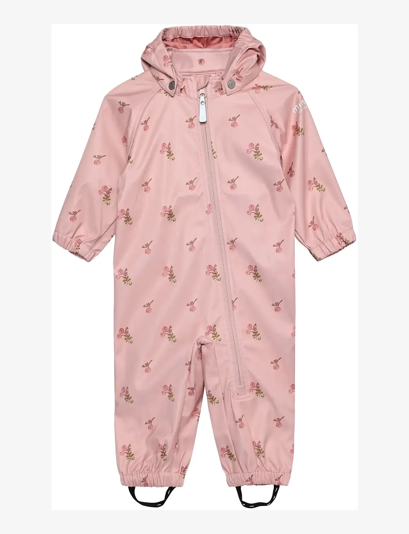 Minymo - Softshell Suit AOP - skaldragter - silver pink - 0