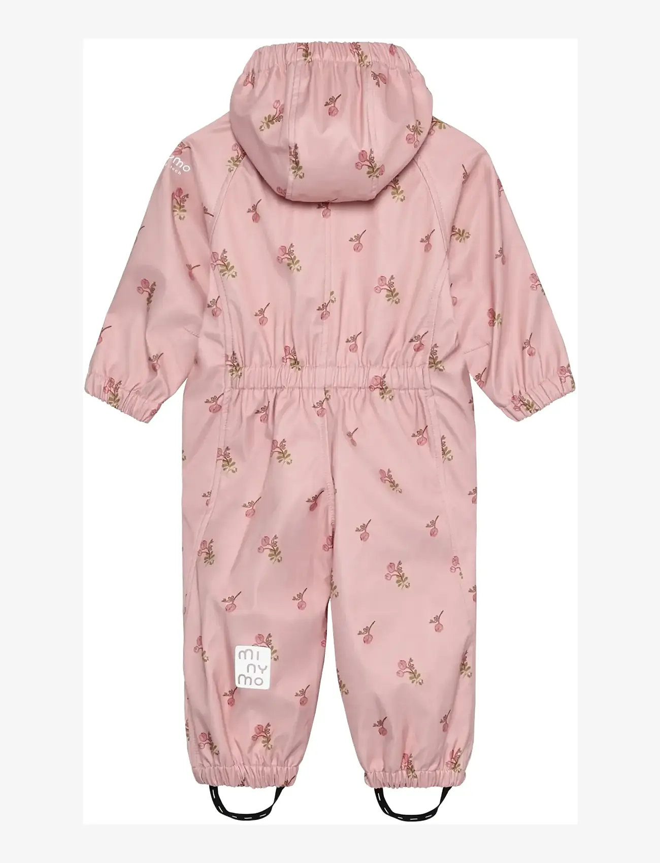 Minymo - Softshell Suit AOP - skaldragter - silver pink - 1