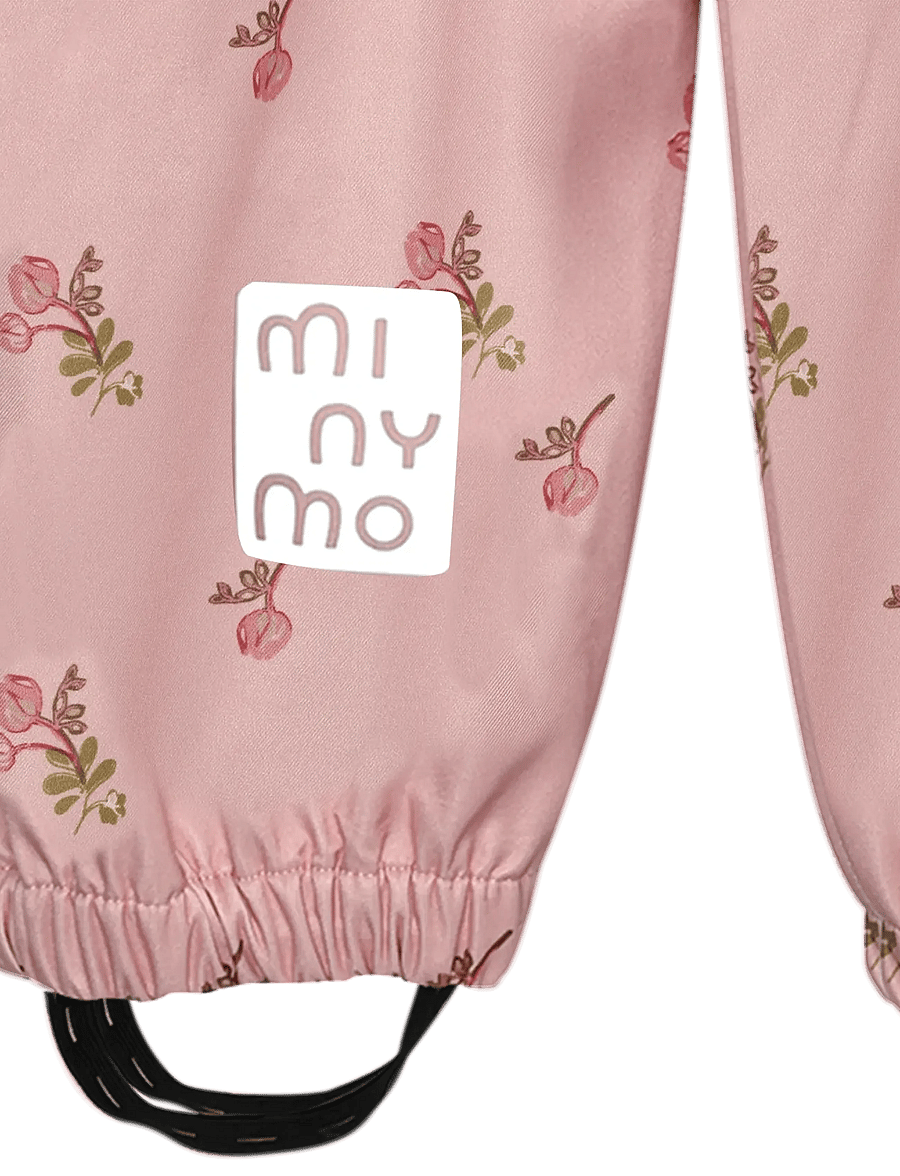 Minymo - Softshell Suit AOP - softshelloveraller - silver pink - 3
