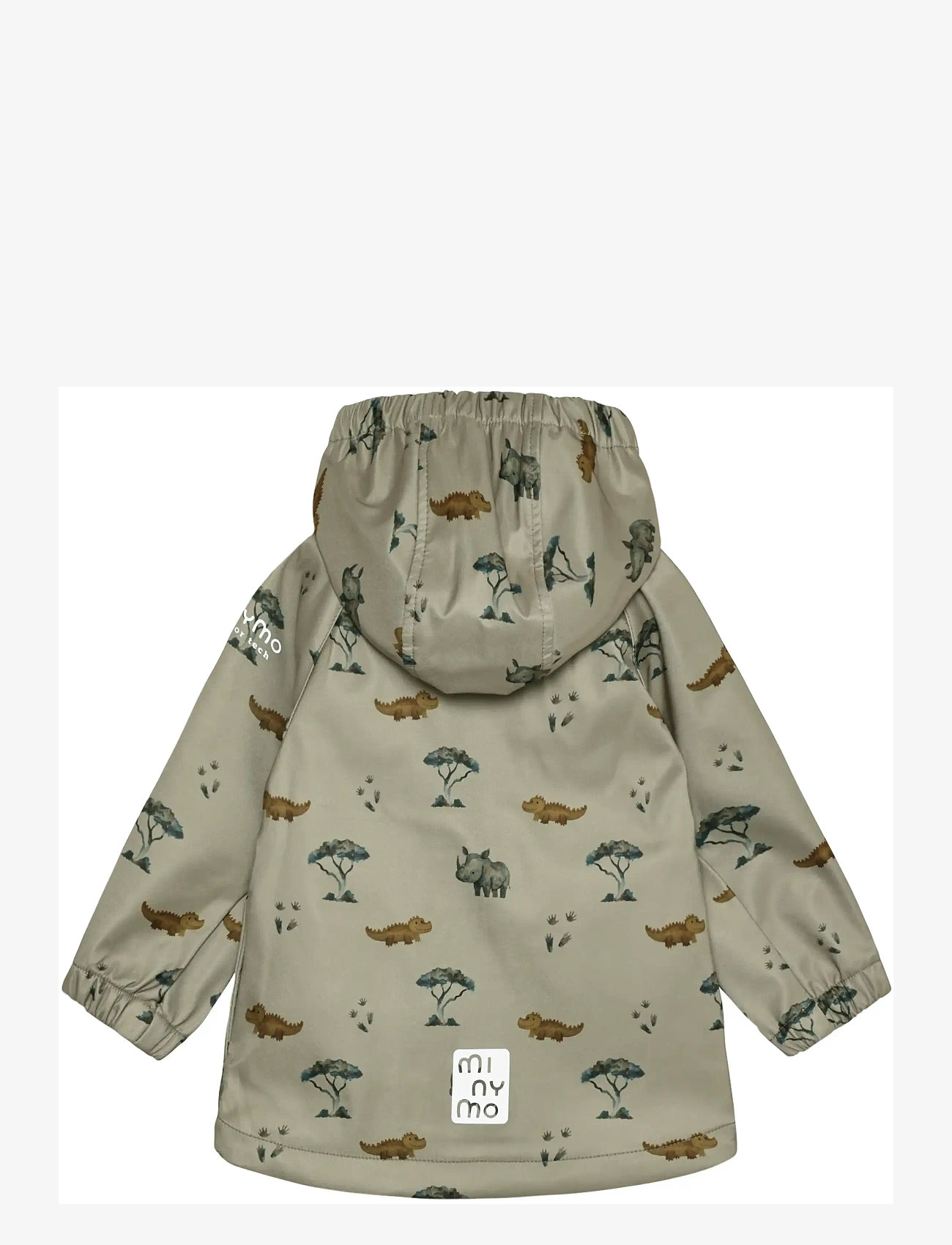 Minymo - Softshell Jacket AOP - softshell-jacken - crockery - 1