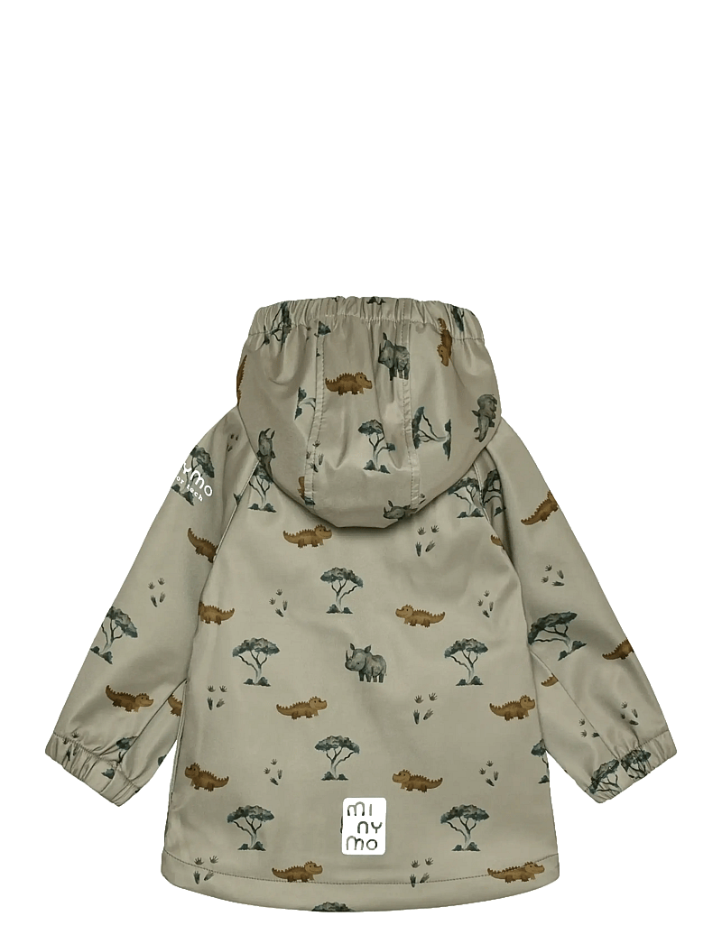 Minymo - Softshell Jacket AOP - softshell-jacken - crockery - 1