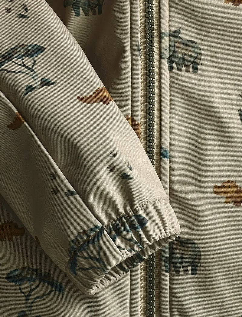 Minymo - Softshell Jacket AOP - softshell-jacken - crockery - 2