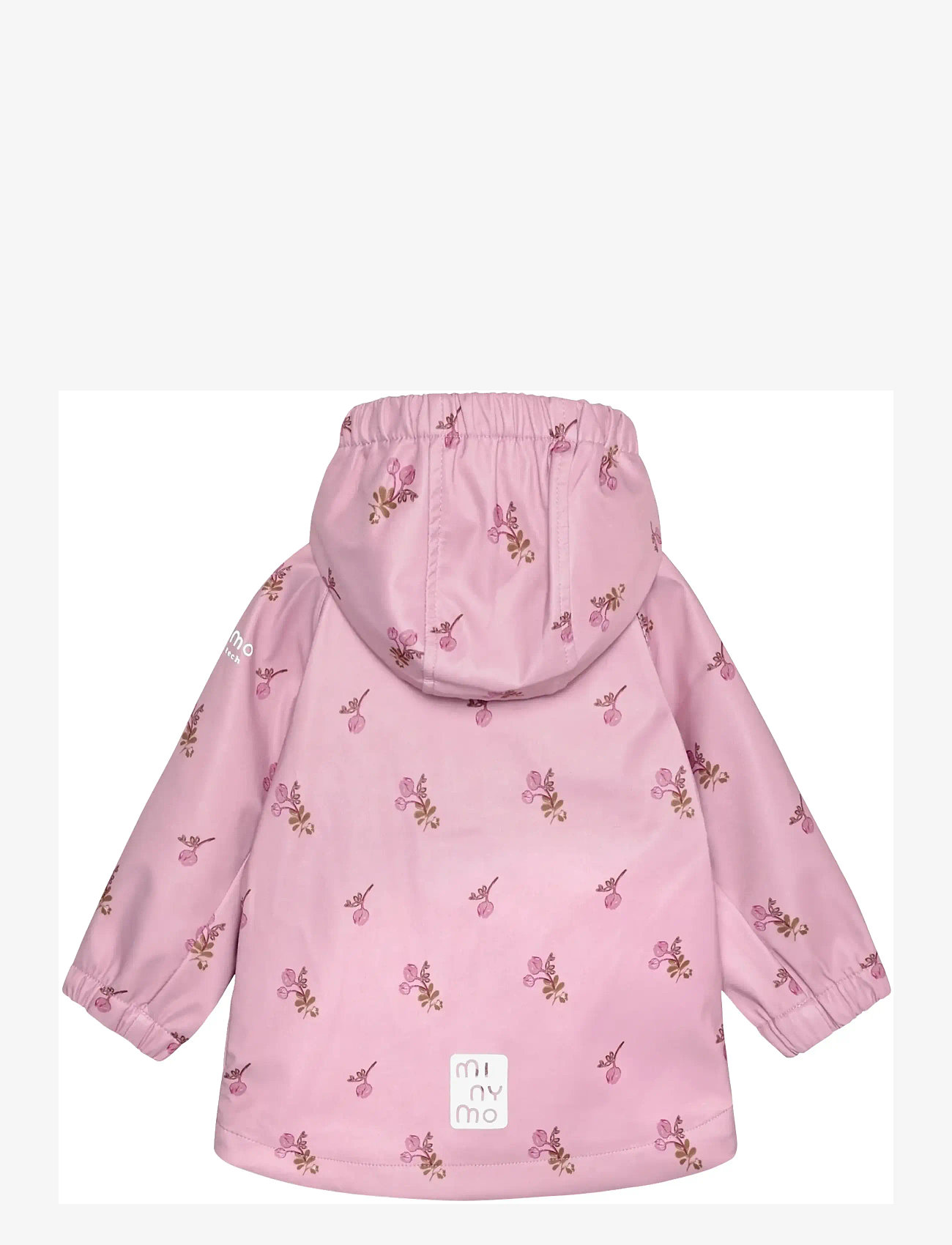 Minymo - Softshell Jacket AOP - softshell-jacken - silver pink - 2