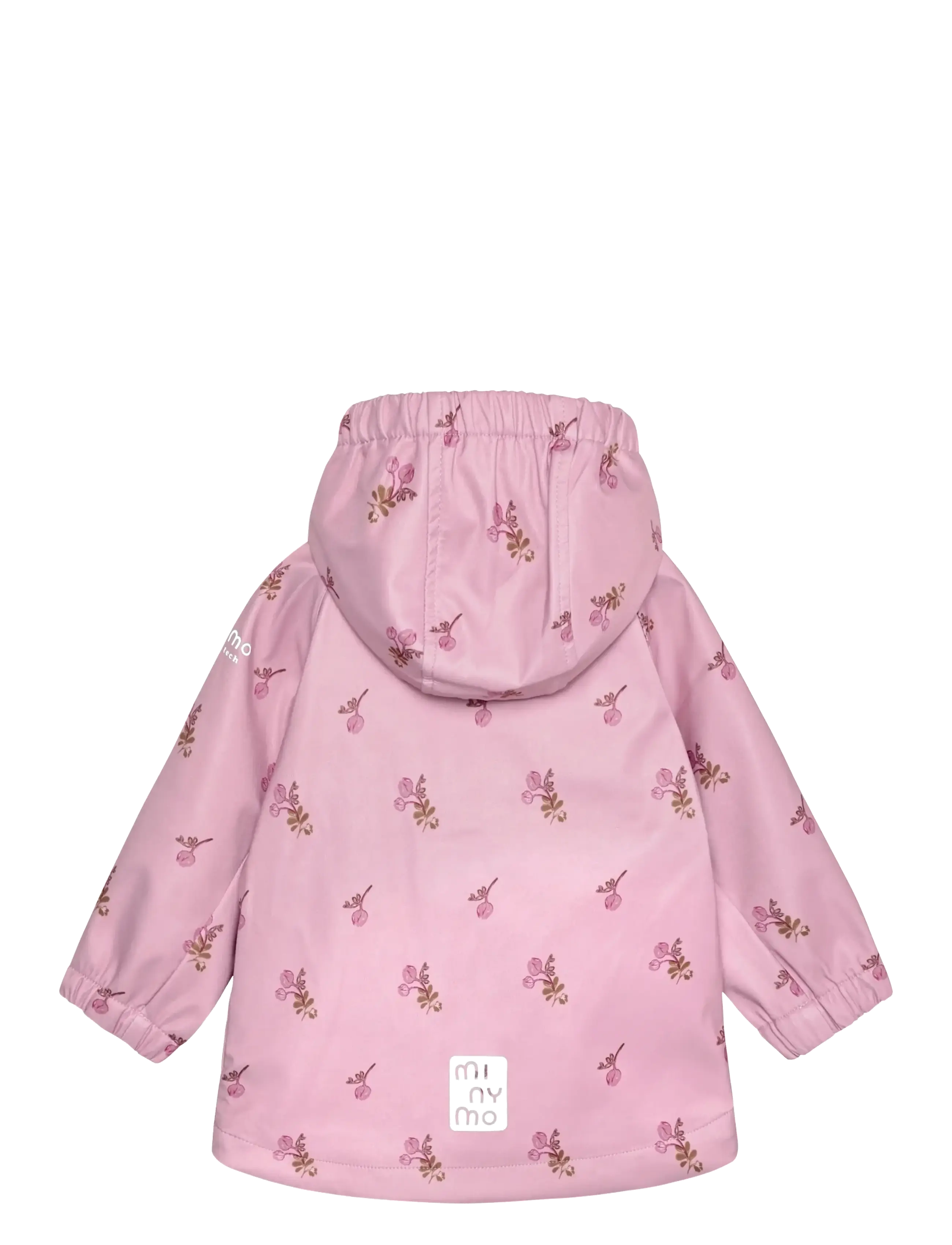 Minymo - Softshell Jacket AOP - softshell jakker - silver pink - 2