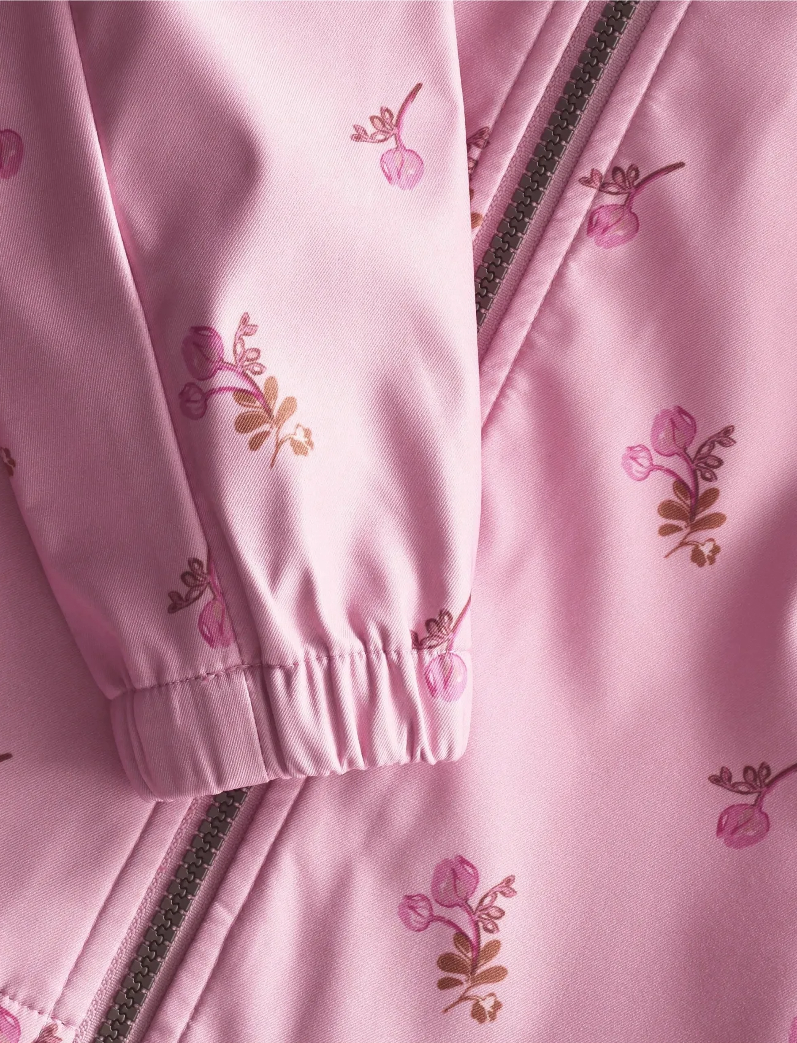 Minymo - Softshell Jacket AOP - softshell jakker - silver pink - 3
