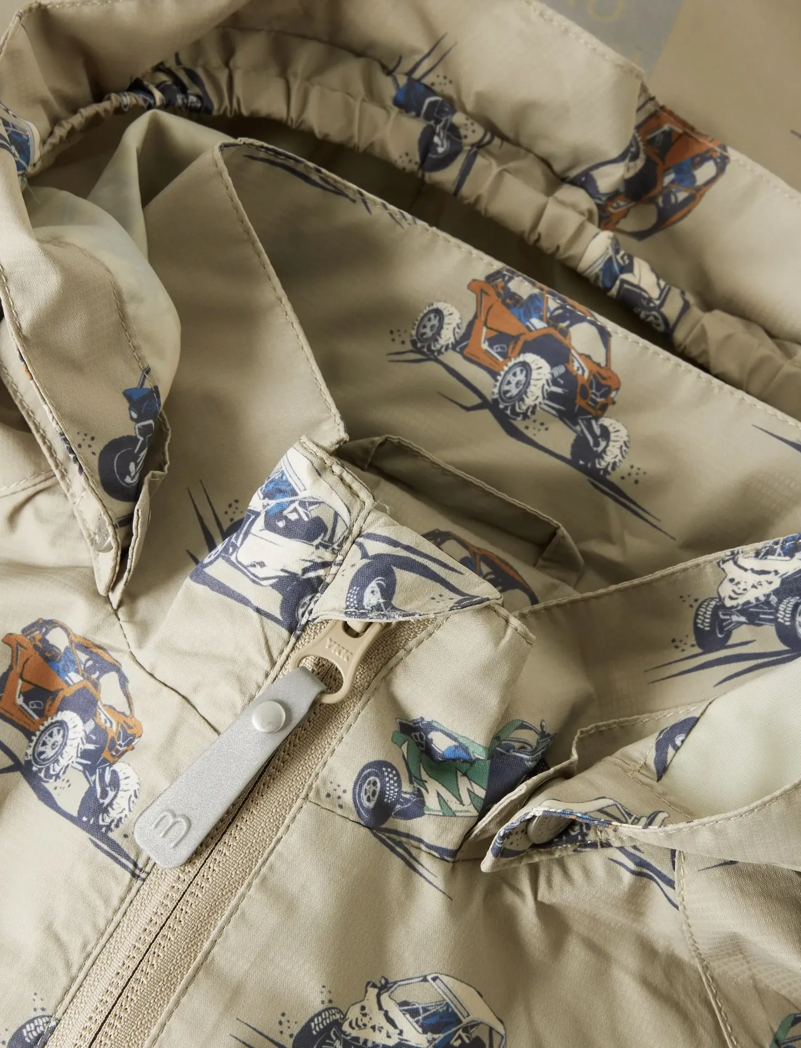 Minymo - Jacket - AOP - léttir jakkar - crockery - 2