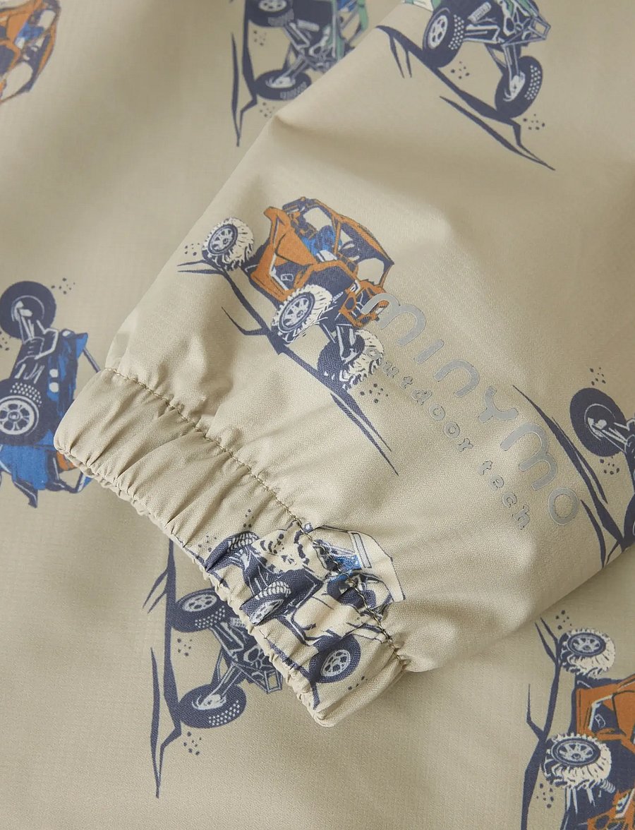 Minymo - Jacket - AOP - léttir jakkar - crockery - 3