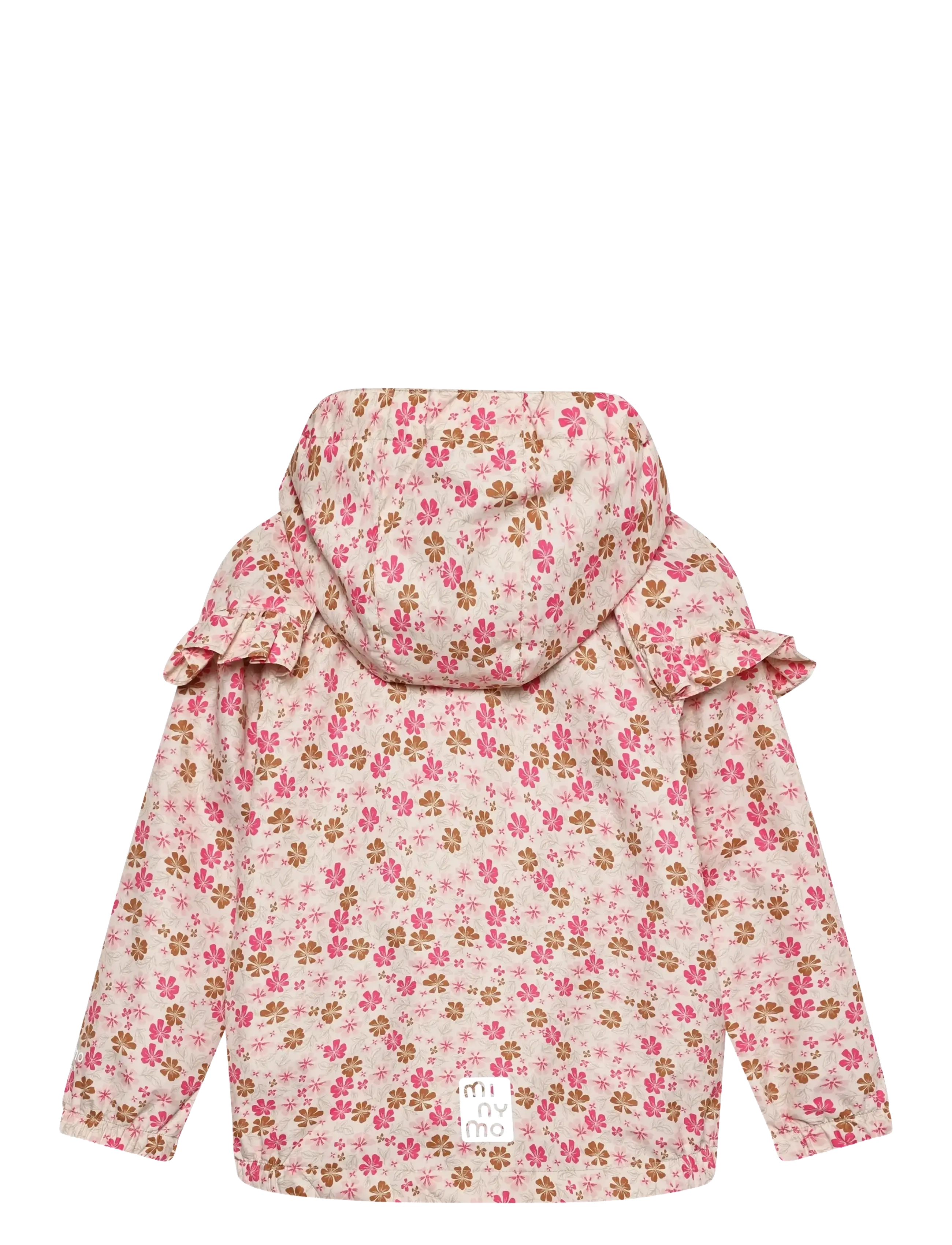 Minymo - Jacket - AOP - lette jakker - white swan - 1
